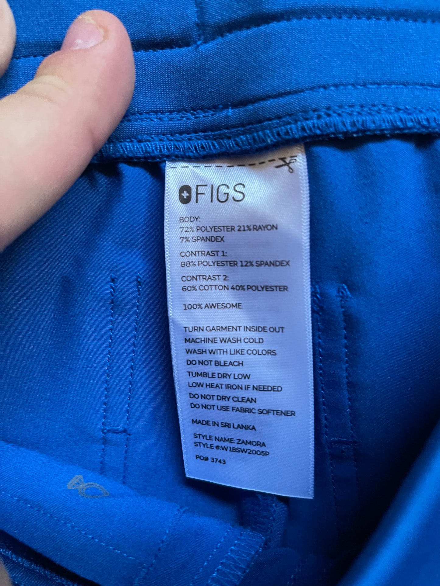 Figs scrubs pants