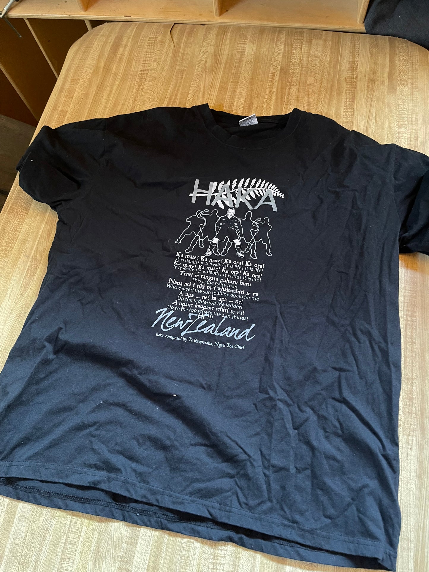 New Zealand haka t Shirt 3XL