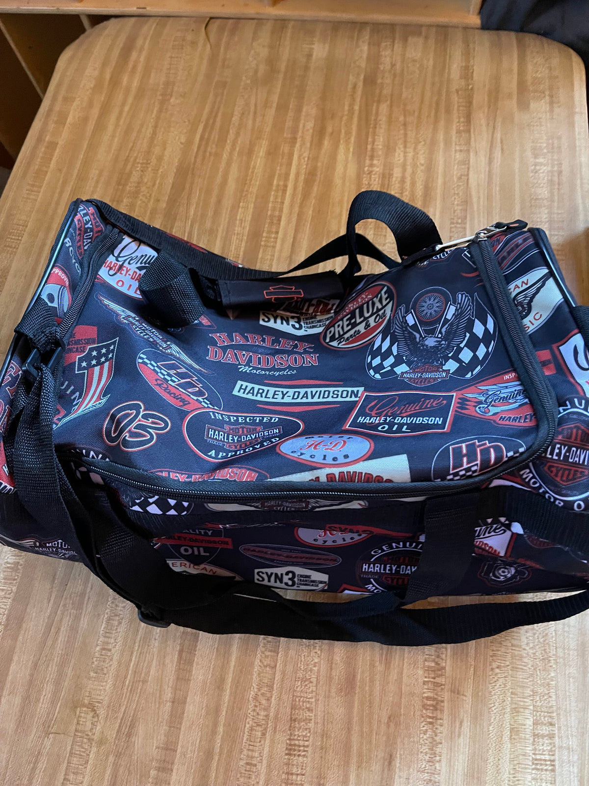 Harley Davidson duffel bag