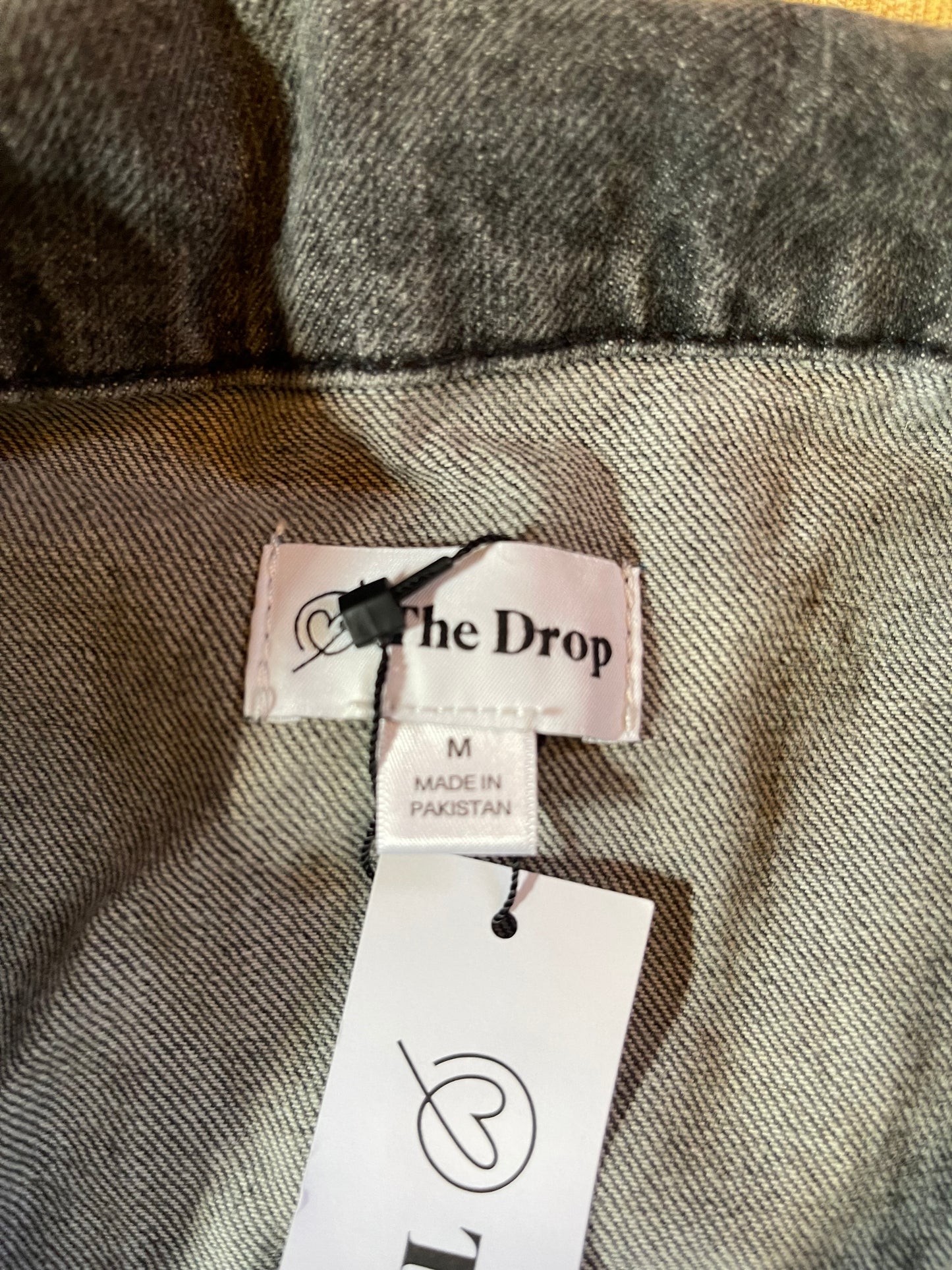 The drop denim jacket medium NWT