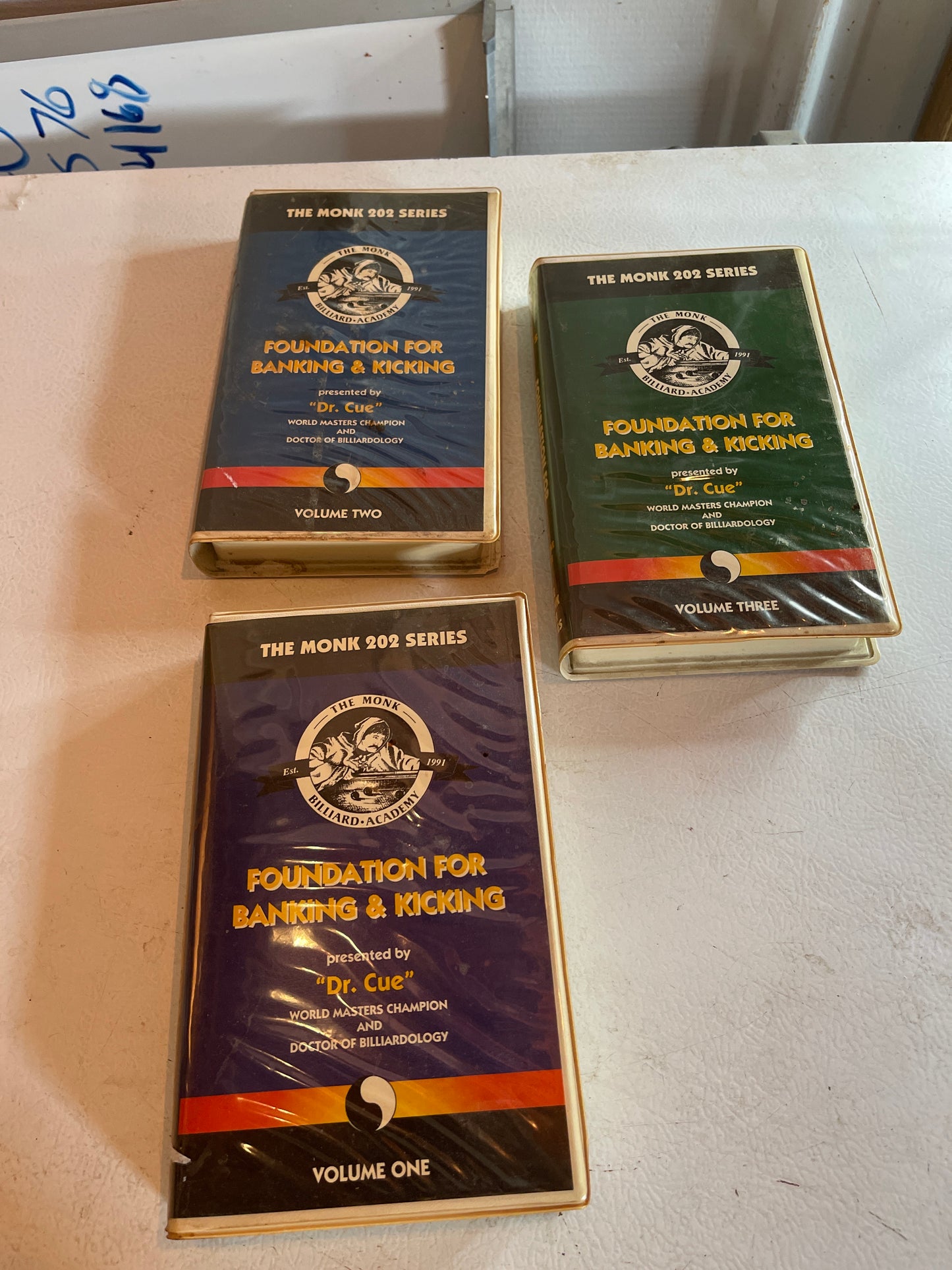 The monk 202 series vhs lot