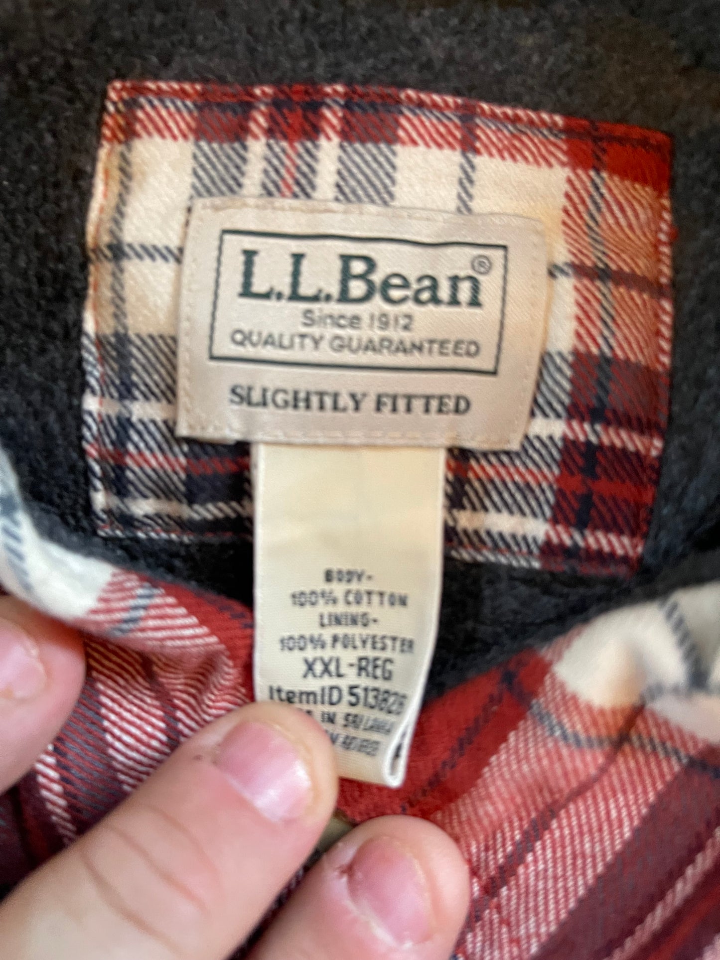LL bean Shacket xxl