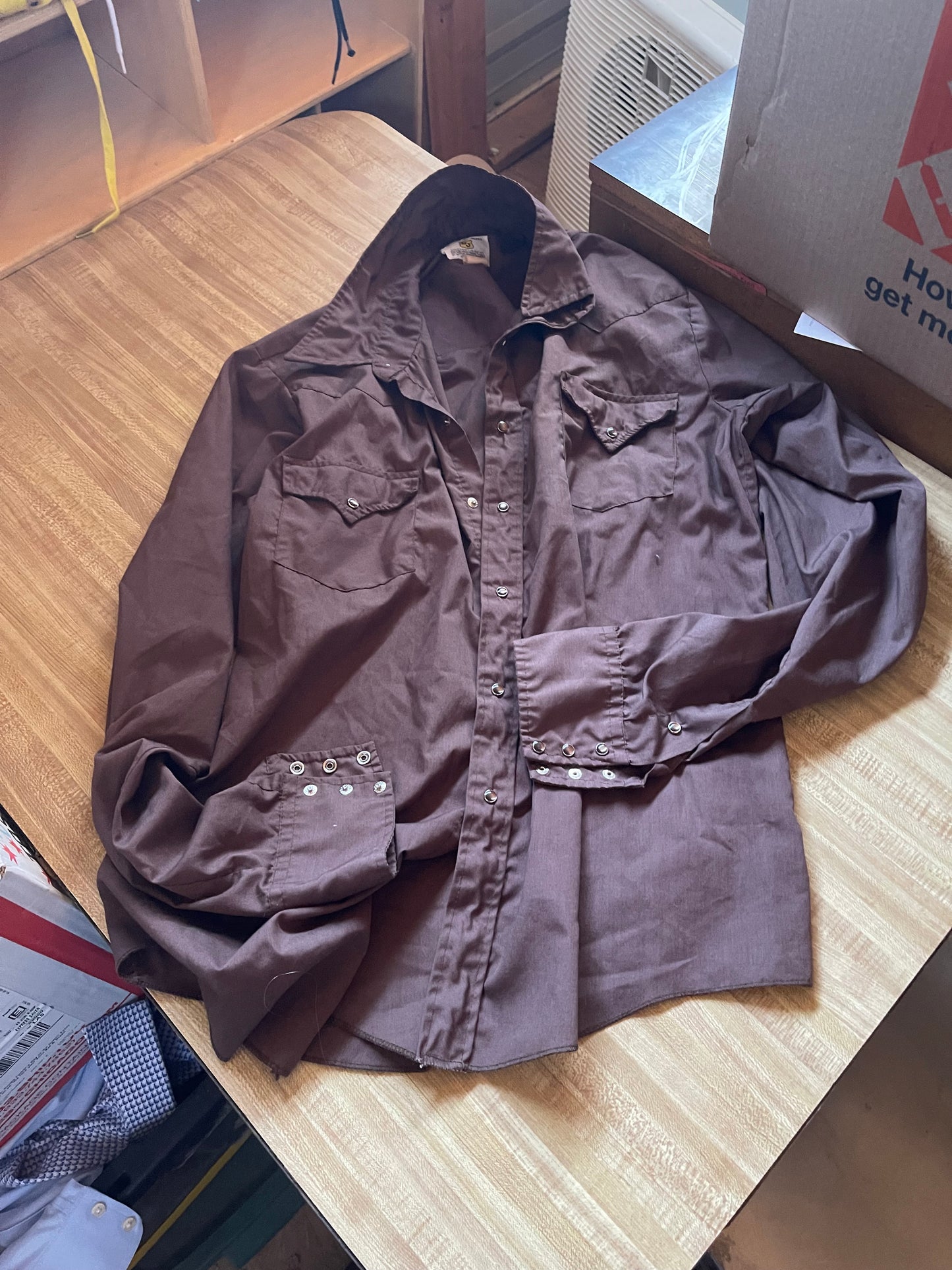 Vintage Dickson Jenkins Pearl Snap Shirt 17.5