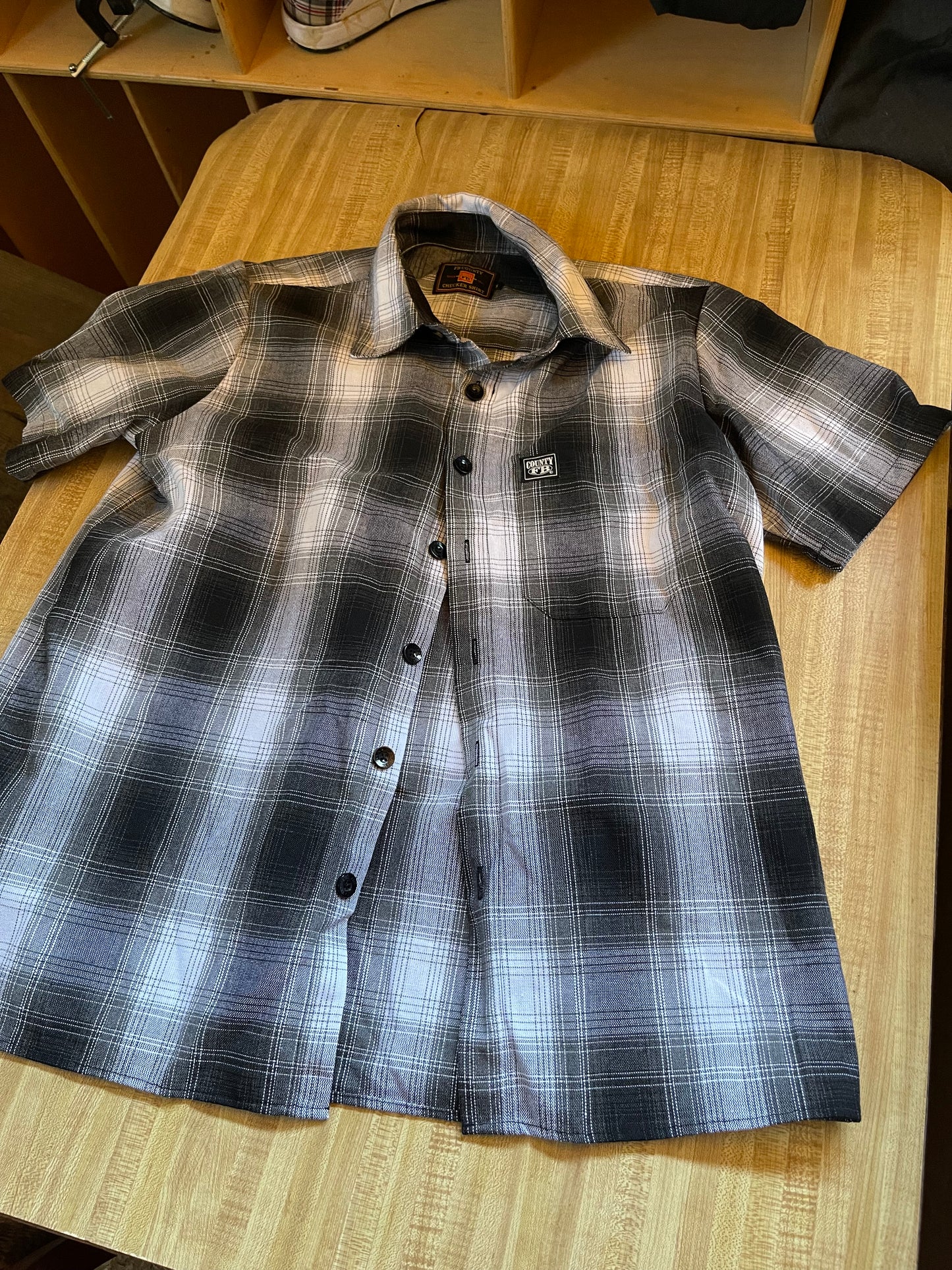 FB County checkered shirt small
