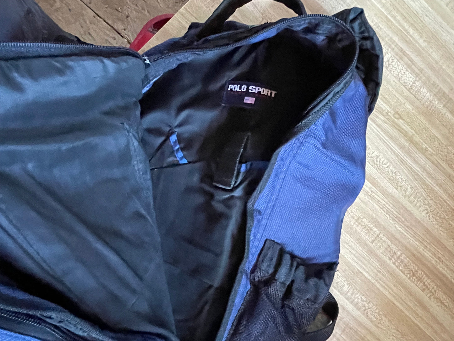 Vintage polo sport backpack