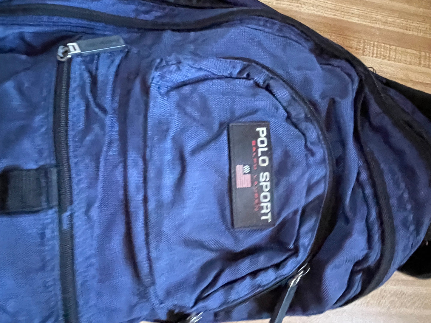 Vintage polo sport backpack
