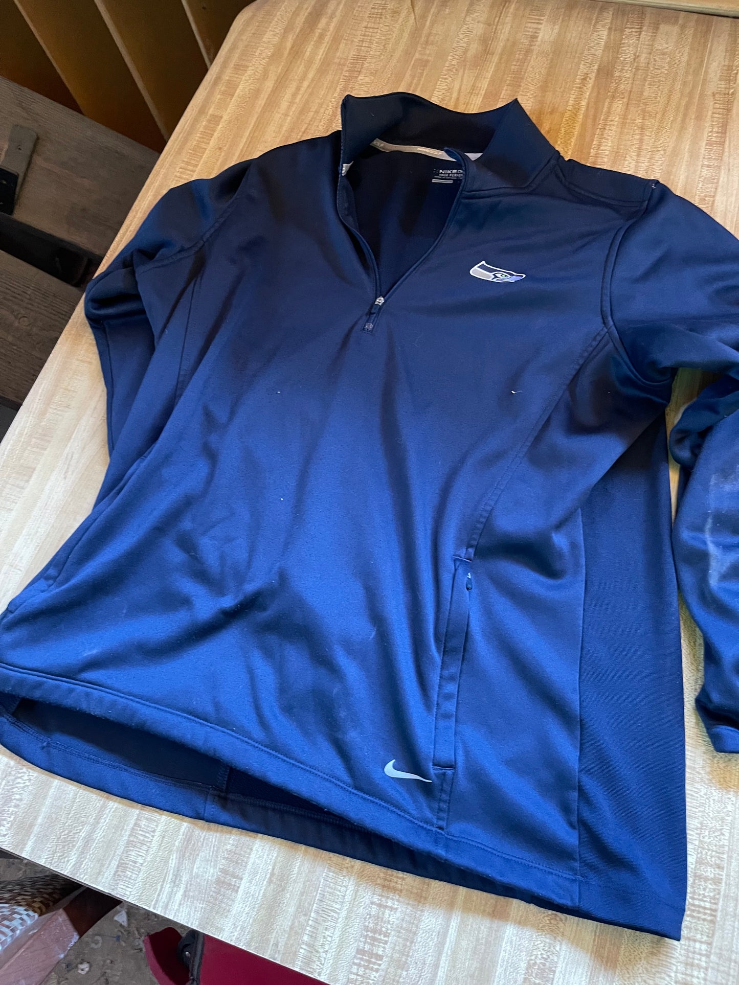 Nike tour performance quarter zip Seahawks xxl