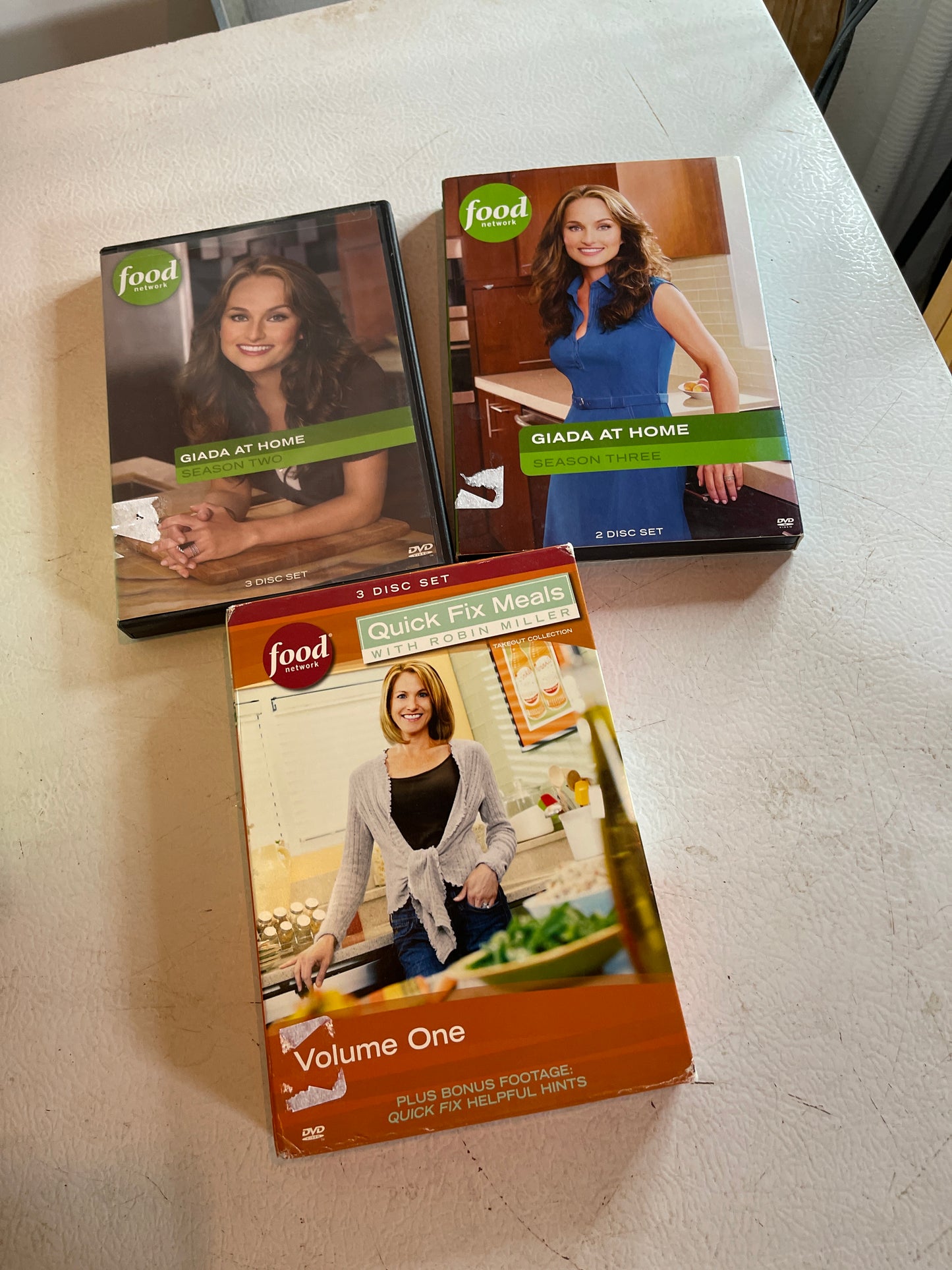 Food network dvd lot