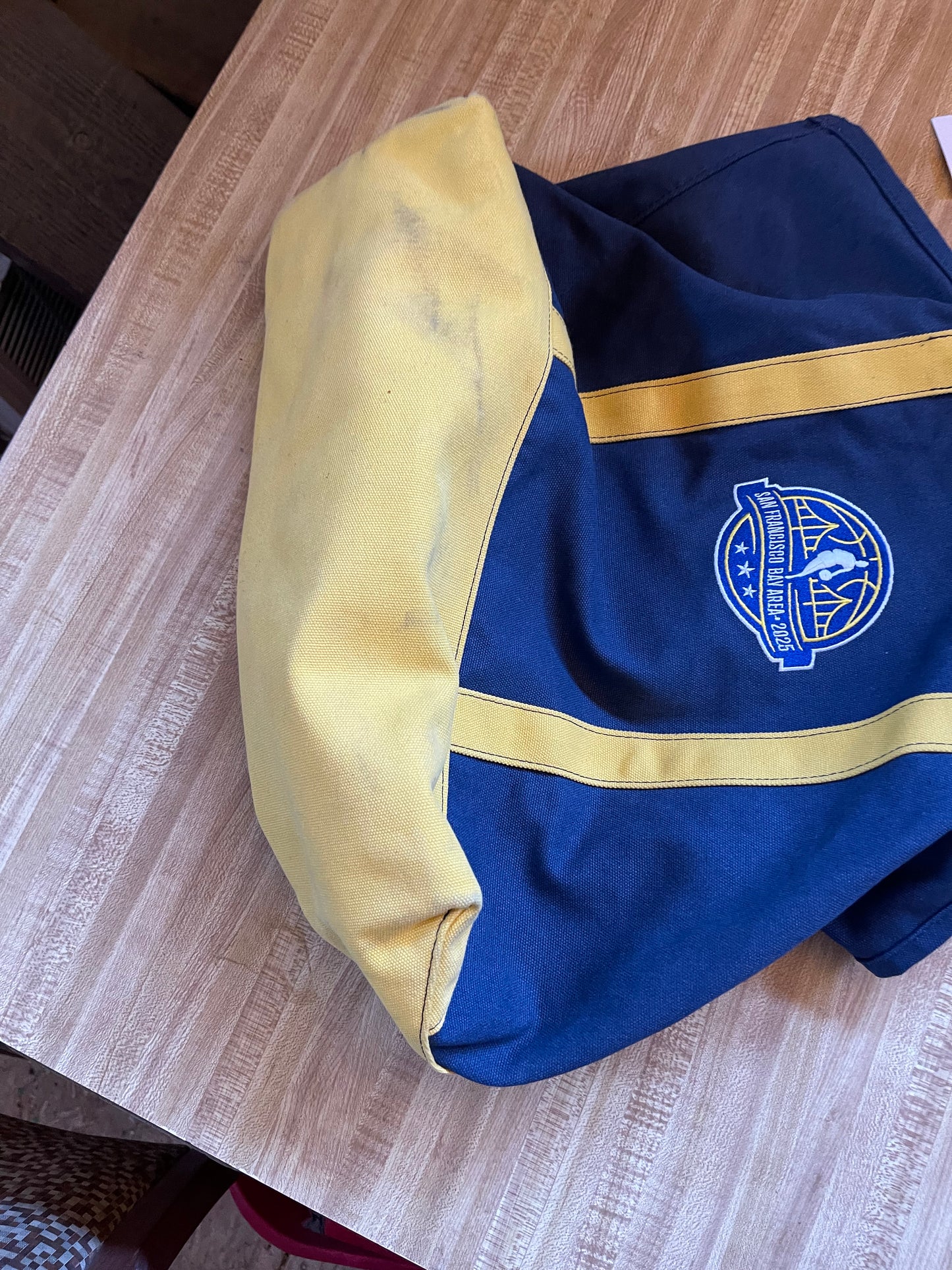 Gap x NBA golden state warriors tote