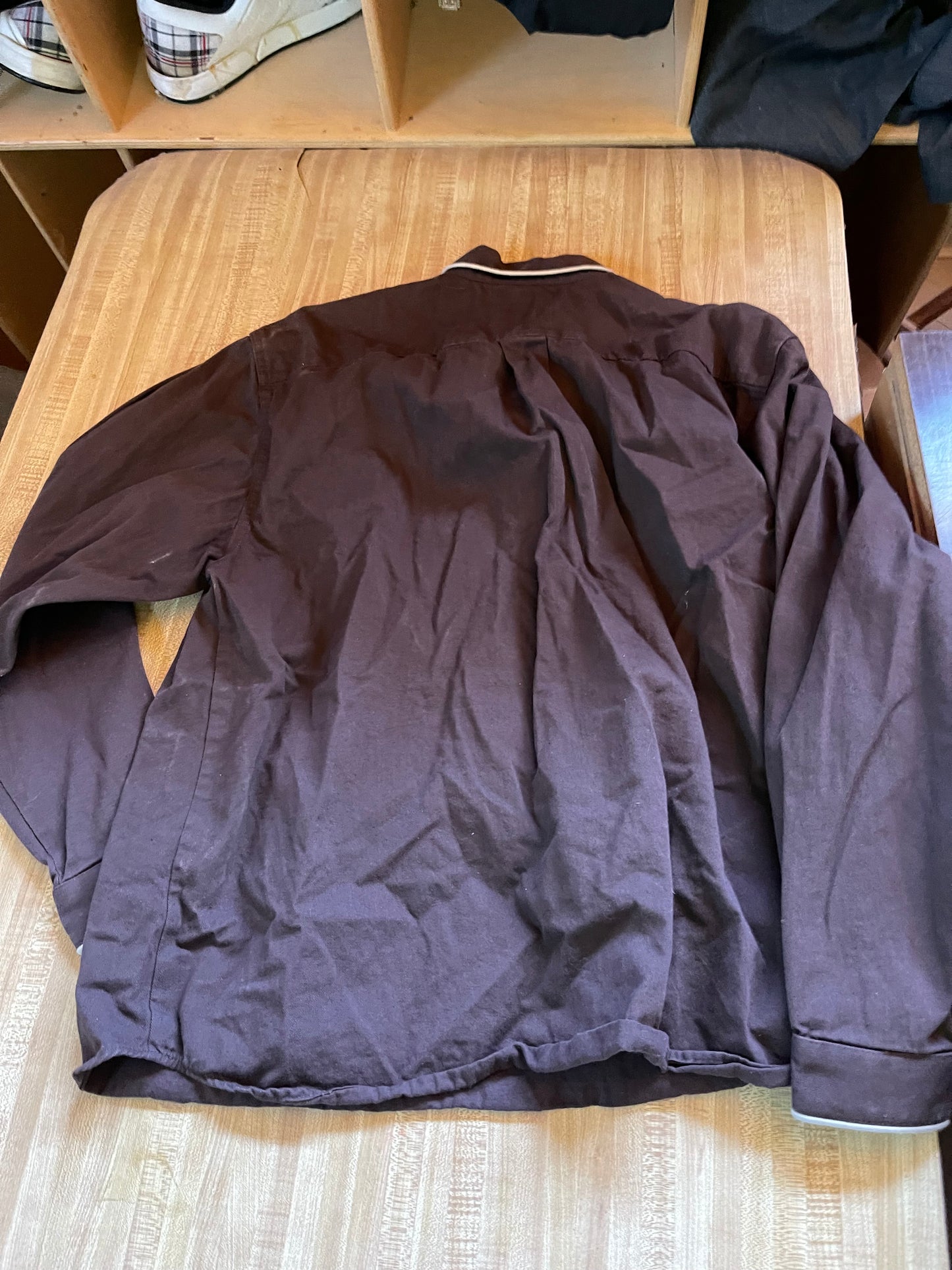 Vintage wah maker frontier gunfighter shirt xl cowboy Brushpopper western