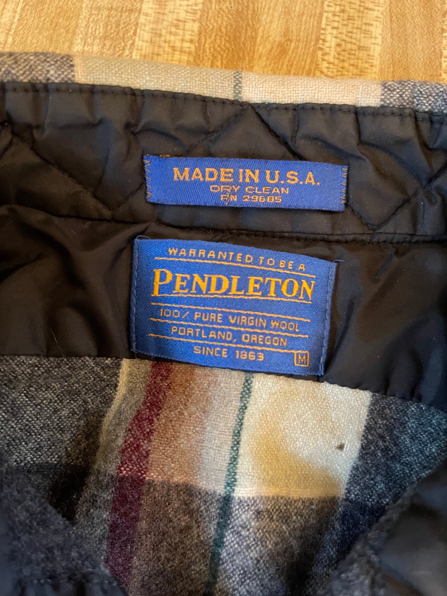 Pendleton flannel