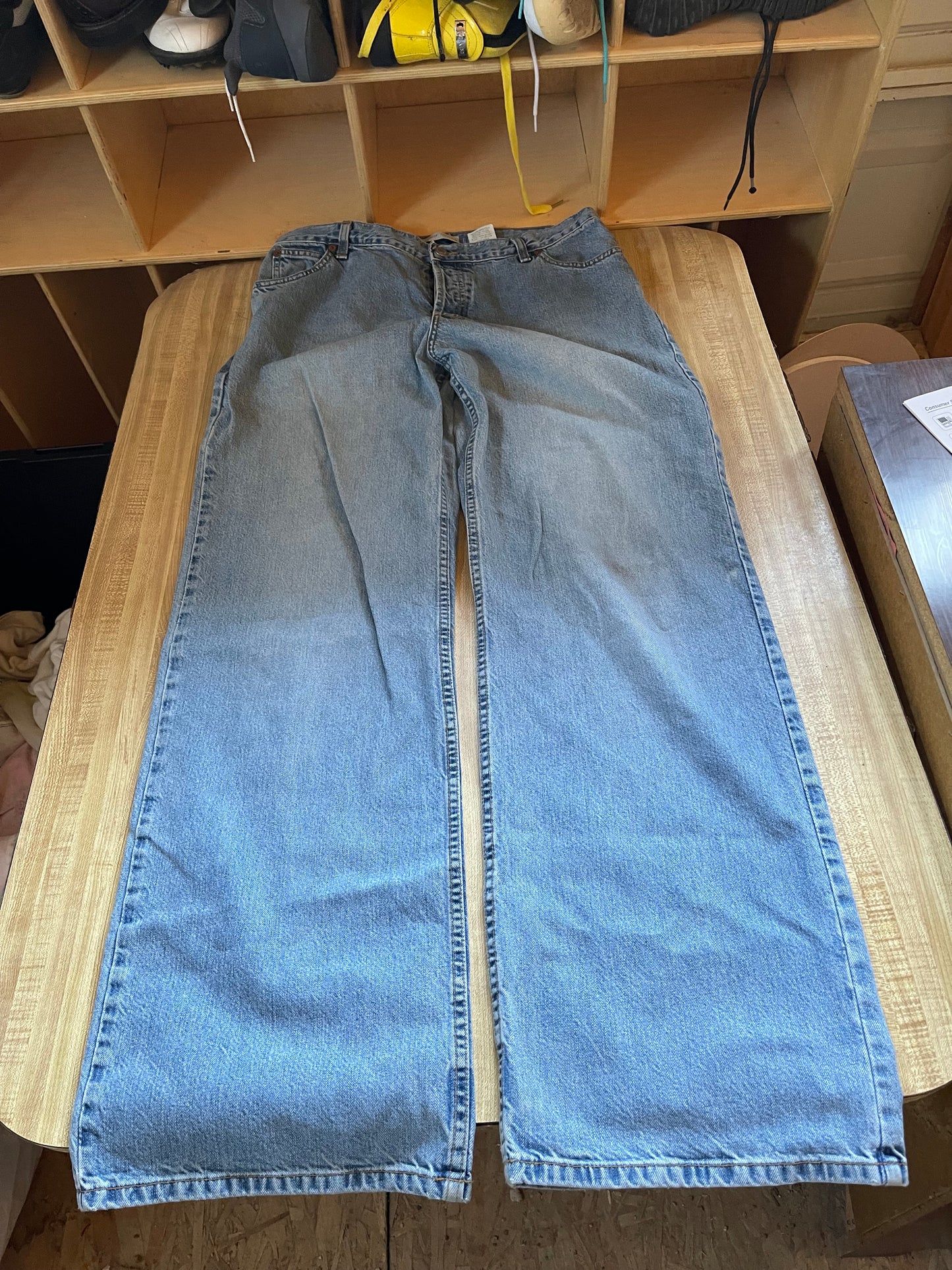 Vintage made in USA Gap Super Wide leg jeans size 14