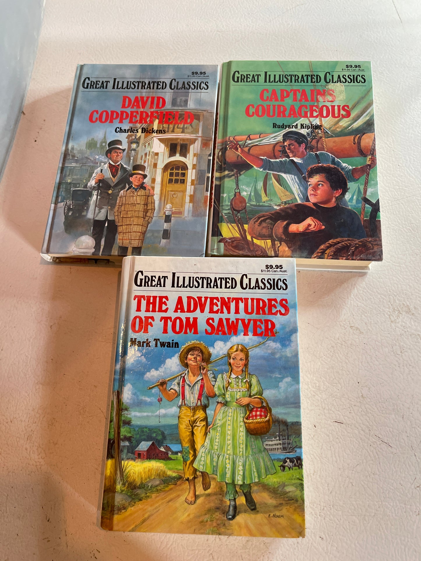 Great illustrated classics book lot