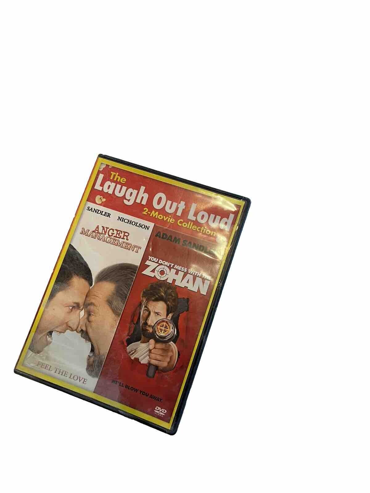 Adam Sandler comedy dvd collection featuring Anger Management and You Don't Mess with the Zohan
