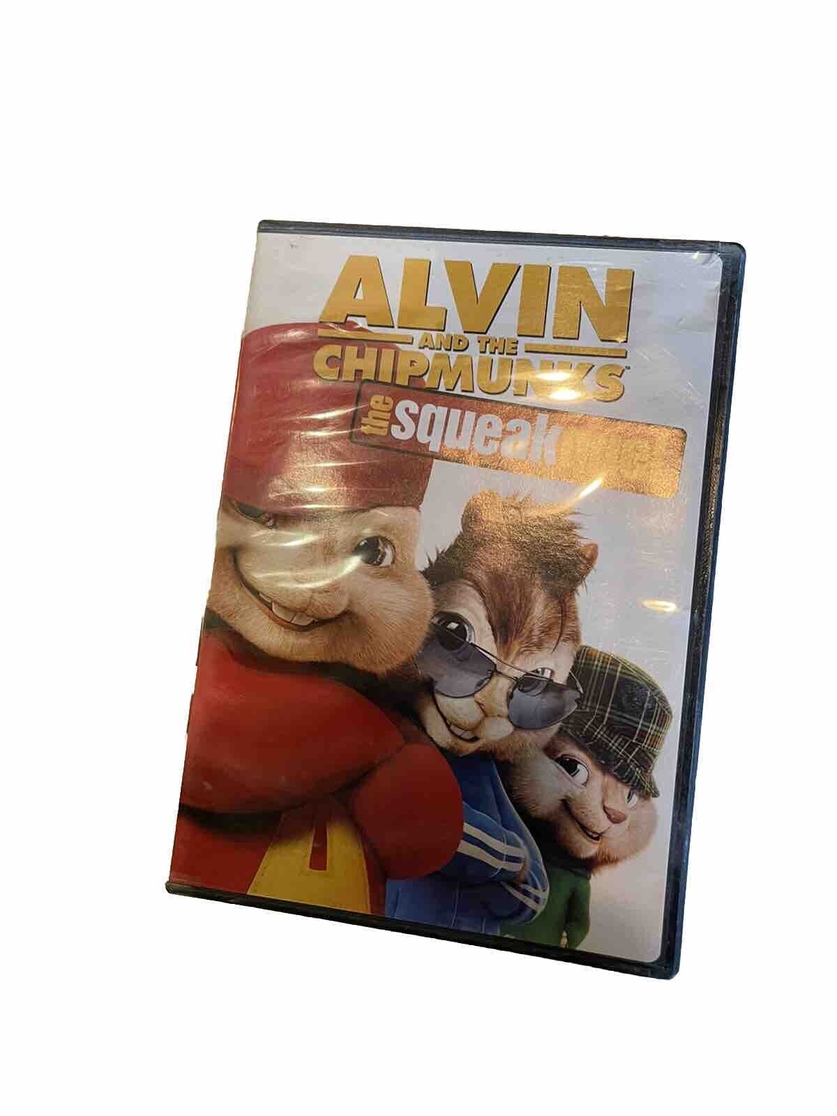 Alvin and the Chipmunks DVD featuring animated chipmunk characters on the cover