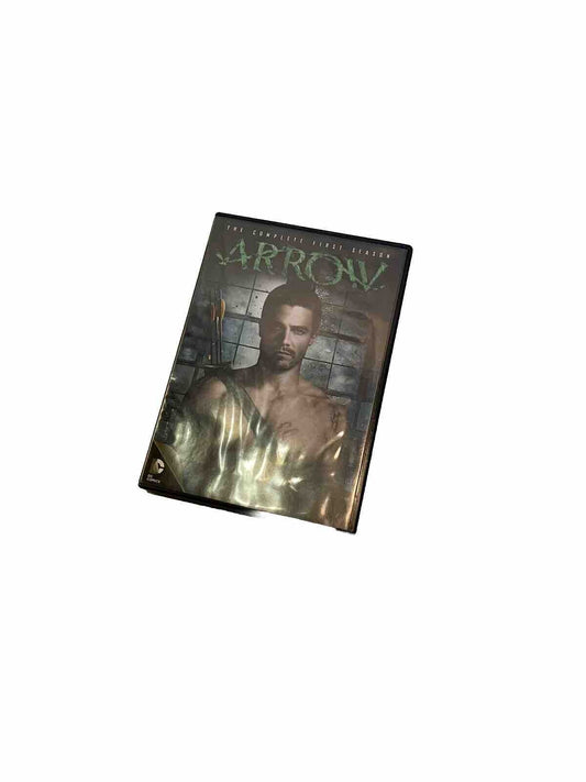 Arrow Season 1 DVD featuring the lead character on the cover with dramatic lighting
