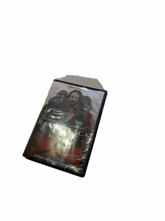 Backtrack DVD 2015 movie case featuring artwork of actors in a thriller setting