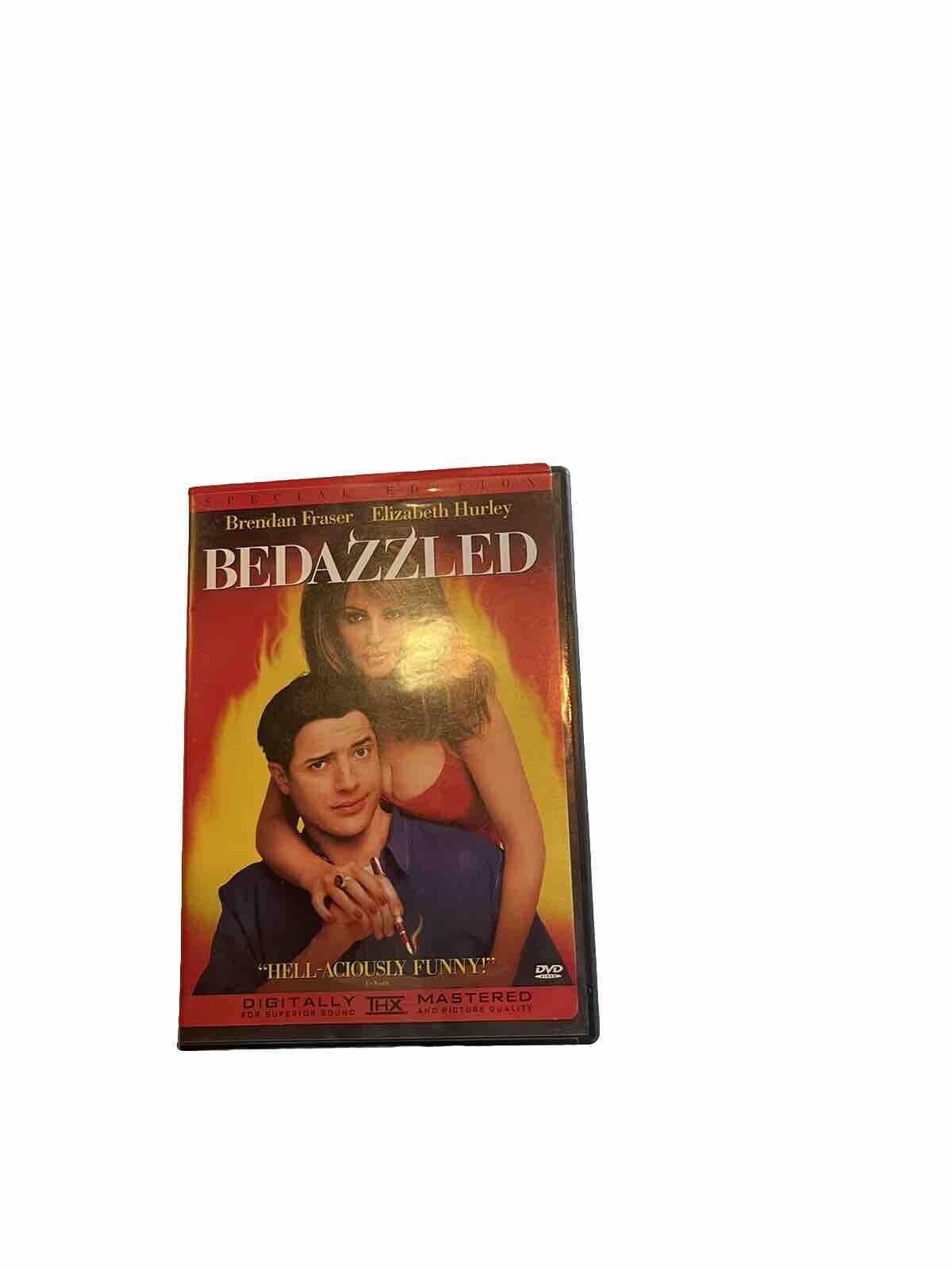 Bedazzled DVD 2001 special edition movie case featuring Brendan Fraser and Elizabeth Hurley