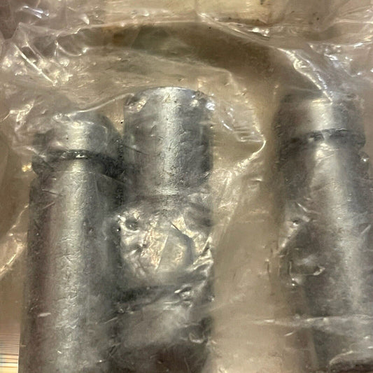 Metal dowel pin set from 1118 Emporium sealed in clear plastic packaging