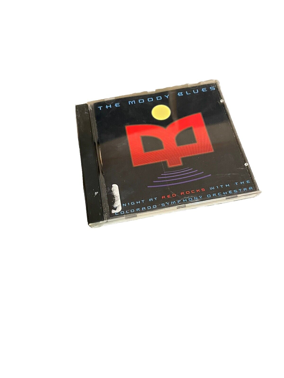 The Moody Blues live CD Night at Red Rocks with Colorado Symphony Orchestra in jewel case