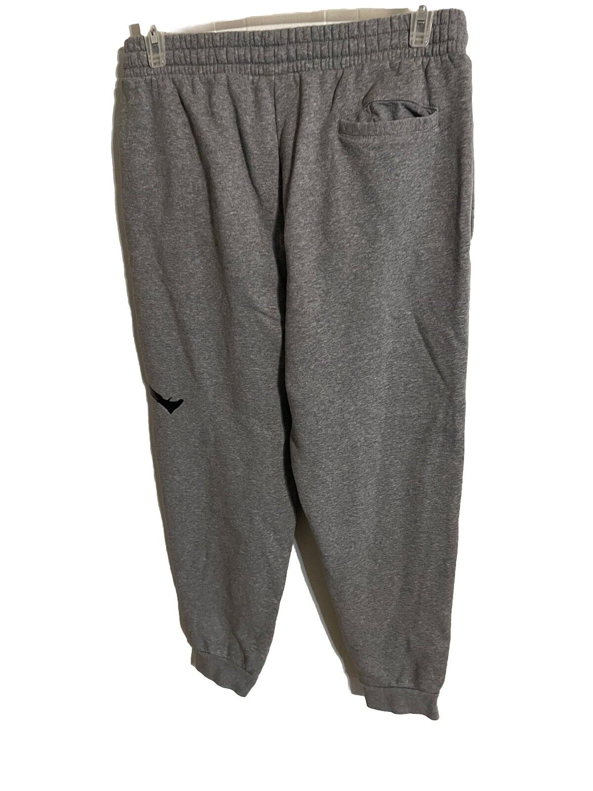 Gray Air Jordan jogger set pants with elastic waistband and cuffed ankles from 1118 Emporium