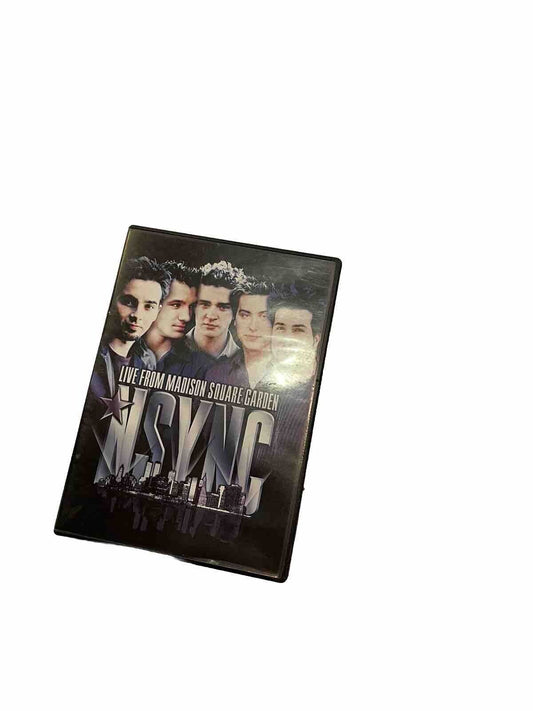 NSYNC live concert DVD featuring the band performing live at Madison Square Garden