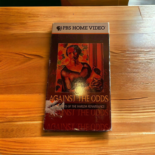 Harlem Renaissance documentary VHS tape titled Against the Odds with a vintage PBS Home Video cover