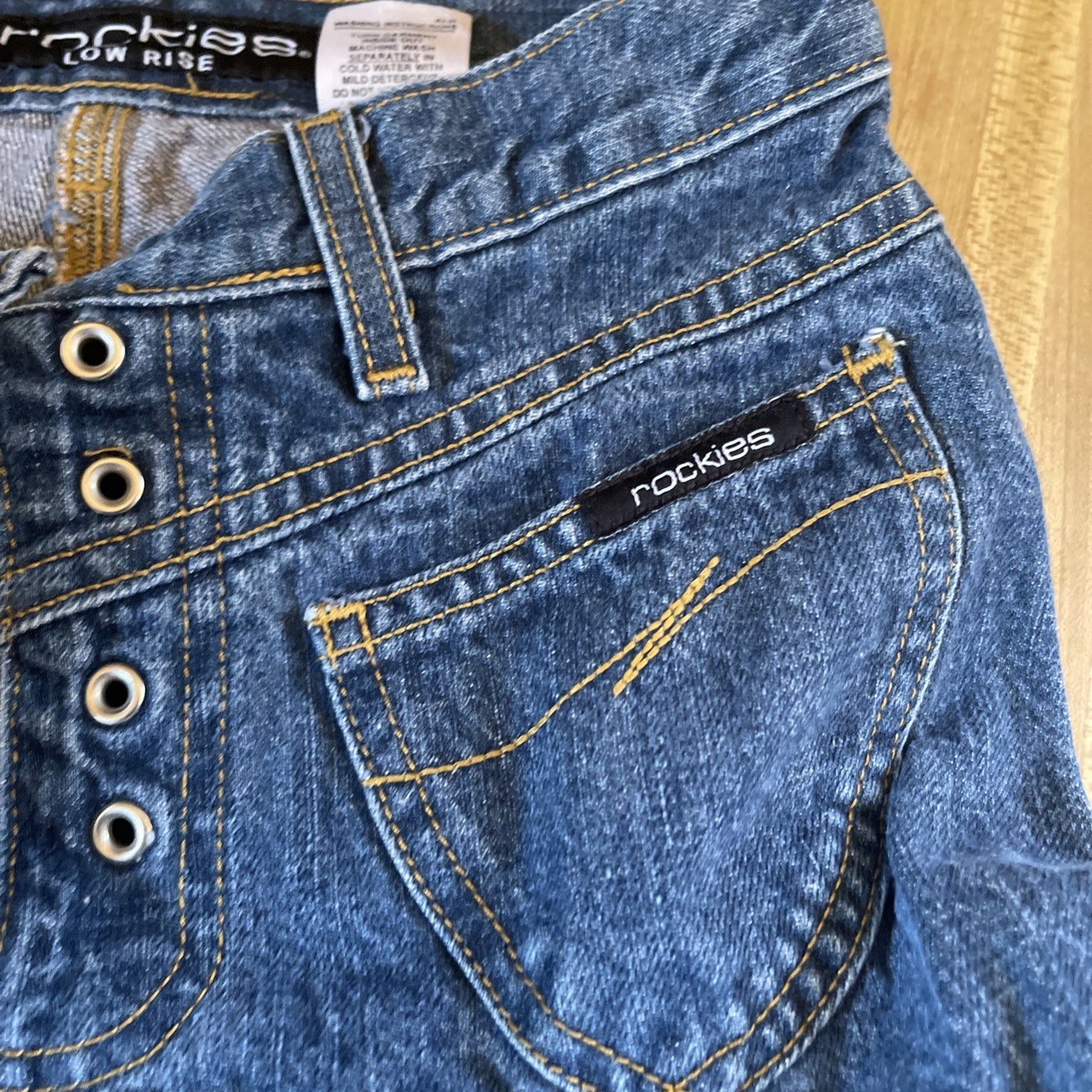 Vintage Rockies Low Rise Jeans 3 Missing The String