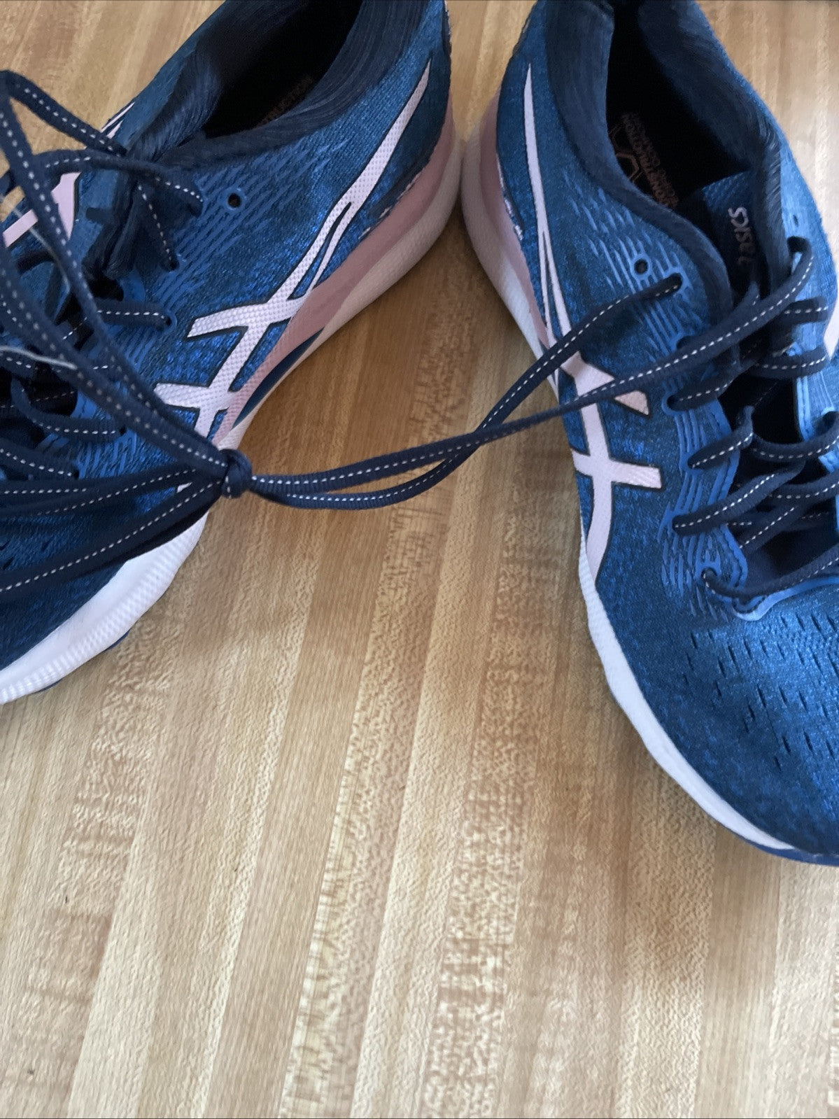 Size 7.5 - ASICS GEL-Nimbus 24 Wide French Blue Barely Rose 2022