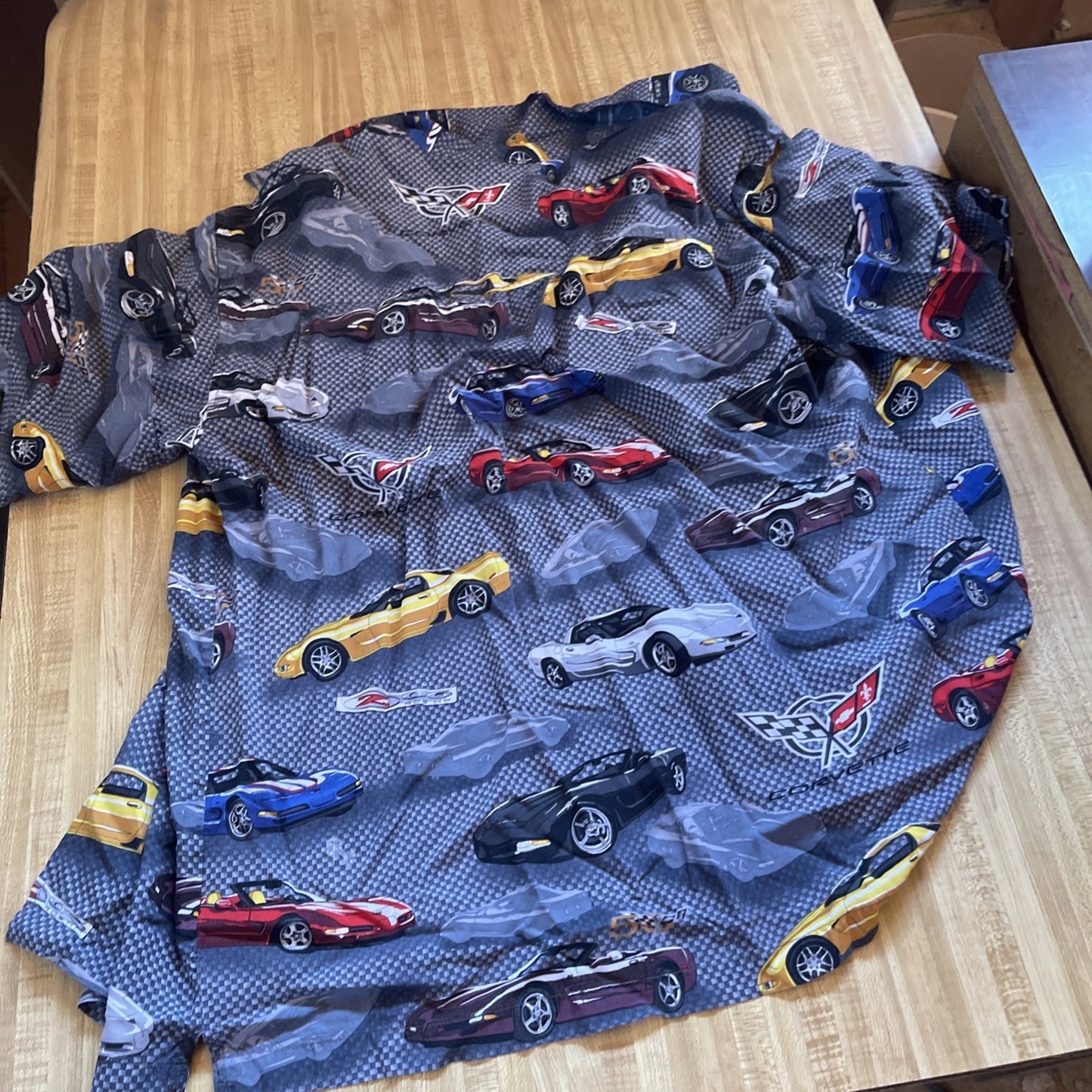 David Carey Originals Corvette Shirt Large 