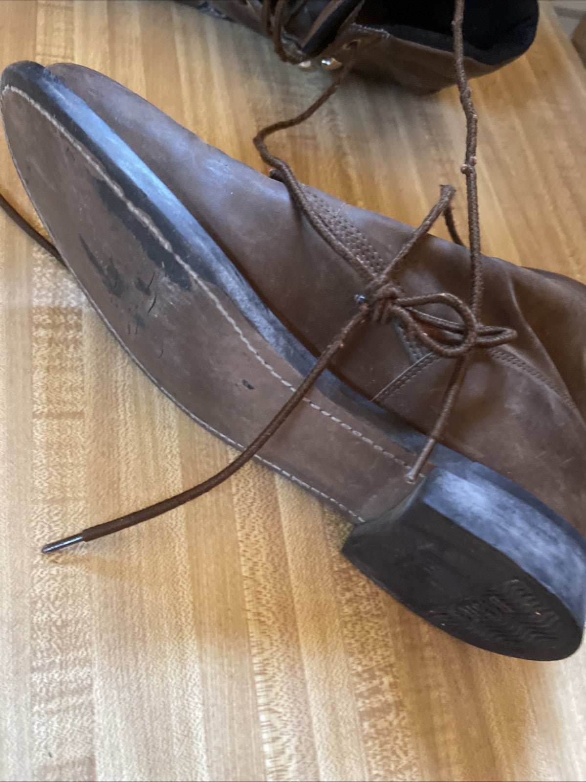 Justin Lace Up Boots 8.5