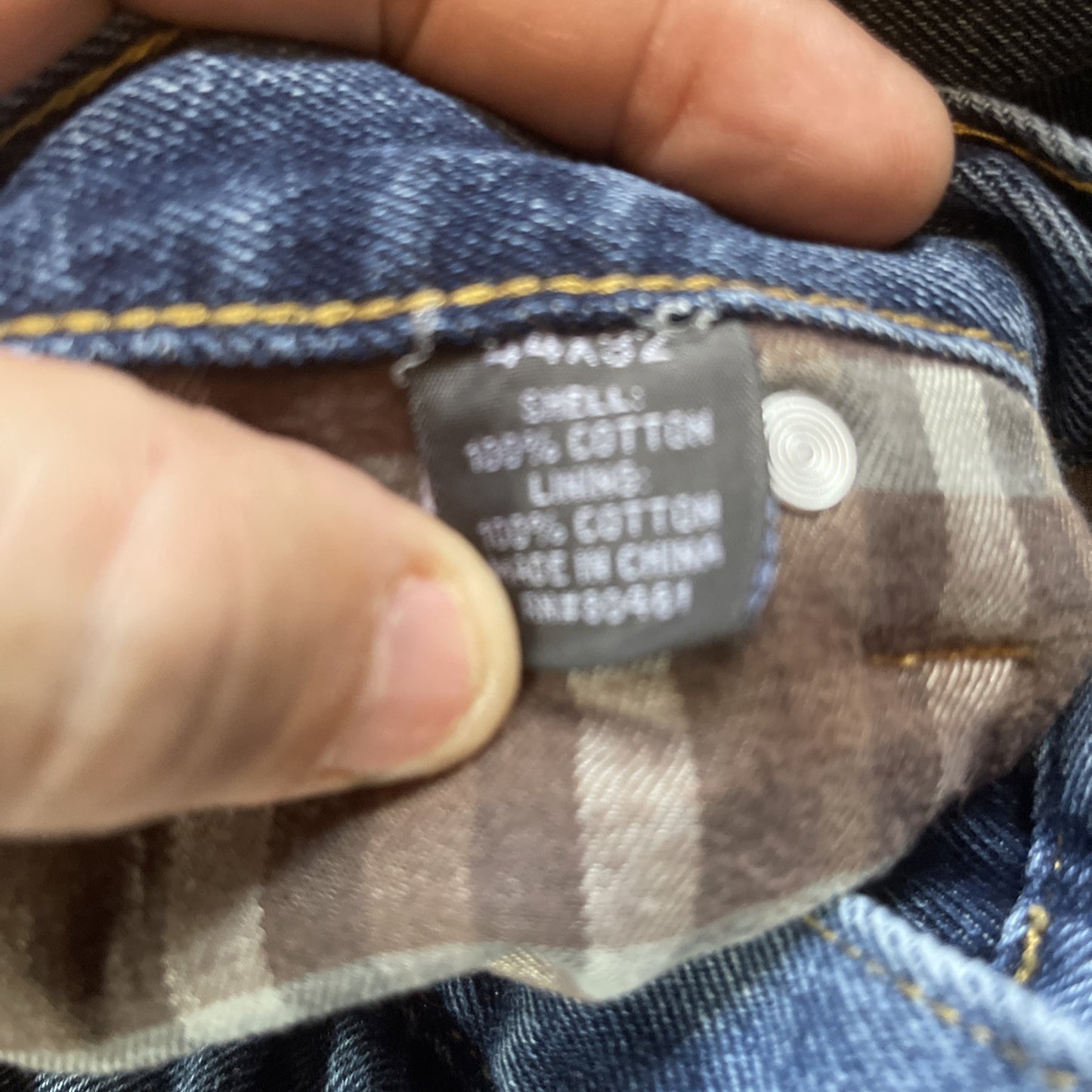 guide gear flannel lined jeans 44x32