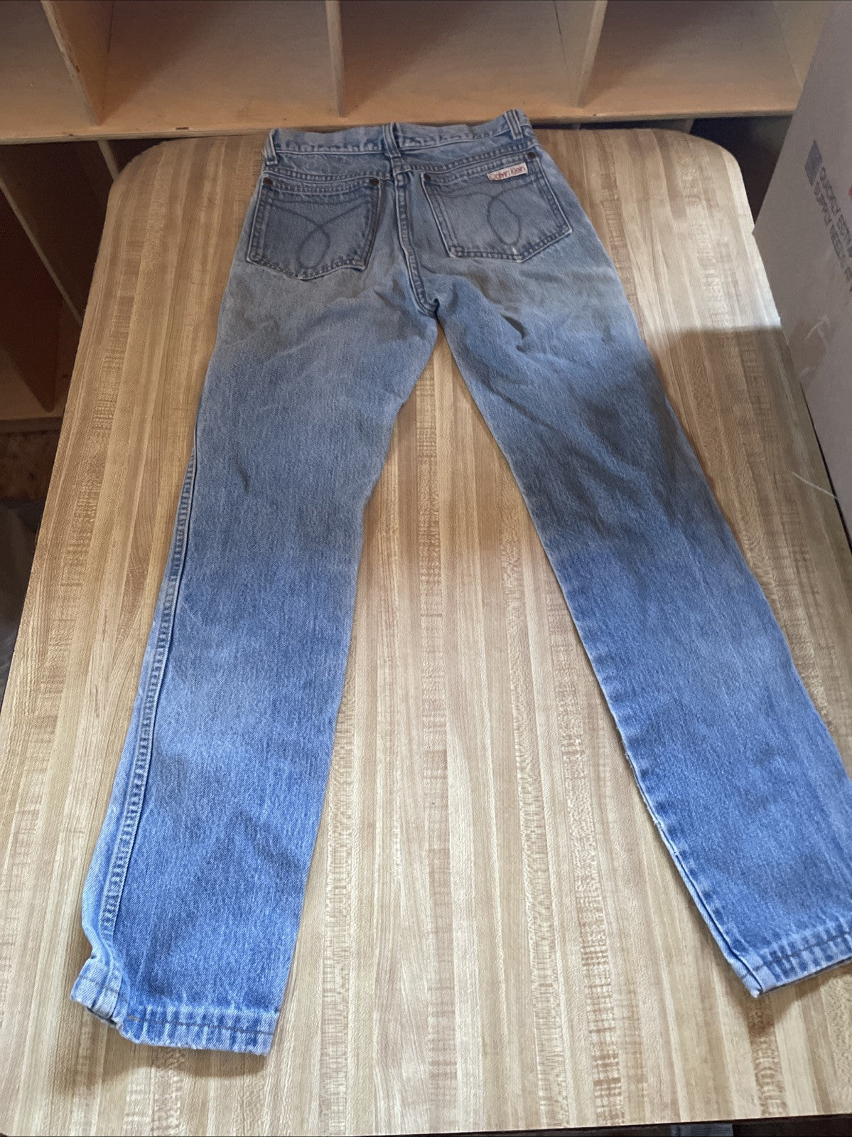 Vintage Made In USA Calvin Klein Mom Jeans 24