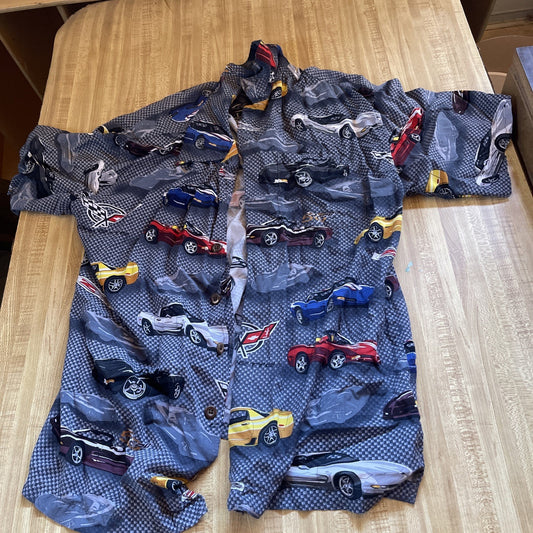 David Carey Originals Corvette Shirt Large 
