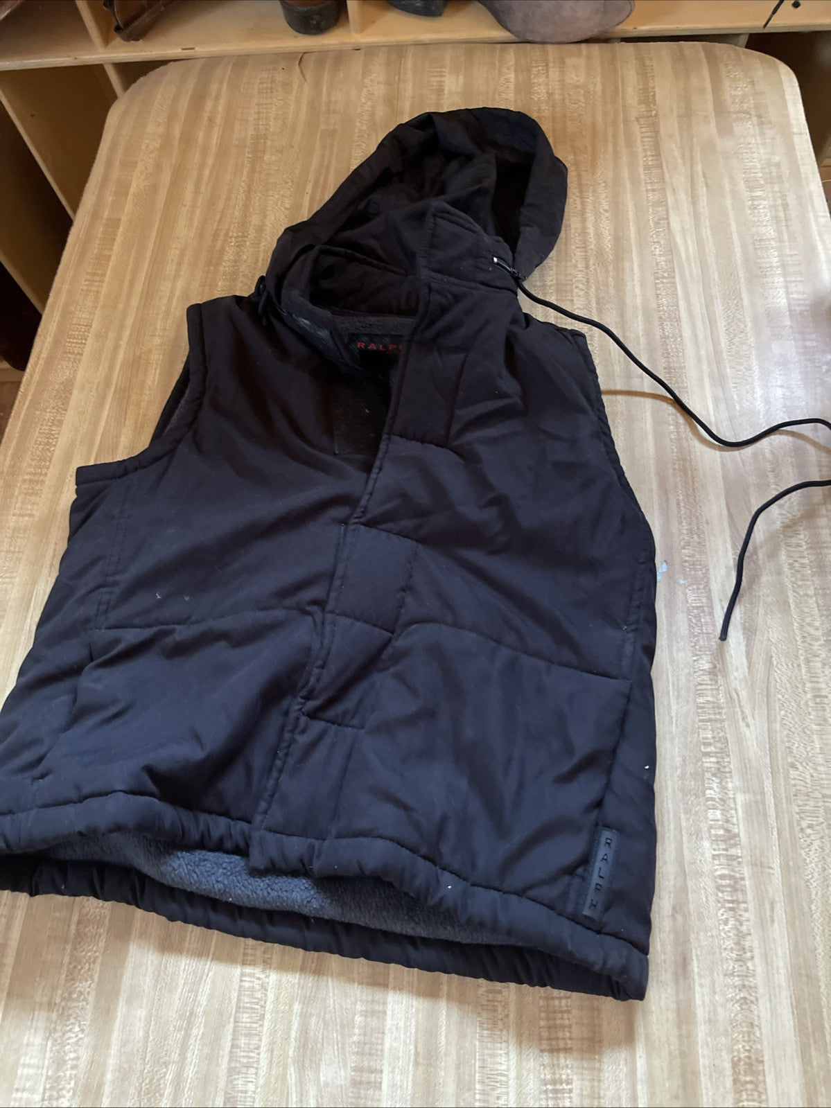 Vintage Ralph By Ralph Lauren Hoodie Vest Small 