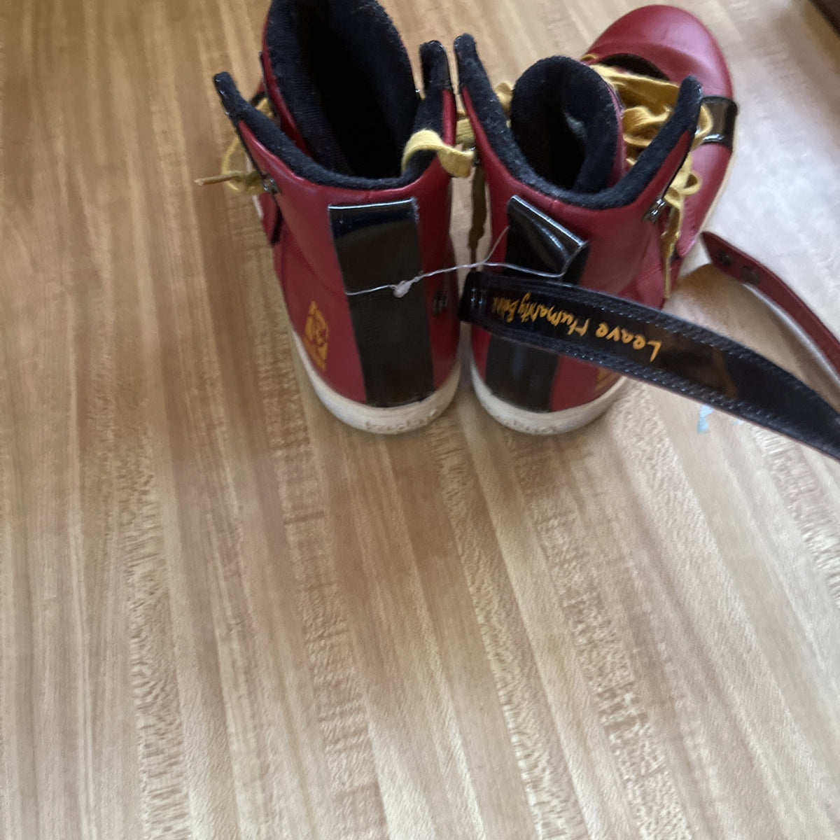 Heyday Mutant Leave Humanity Behind Sneakers Size 9