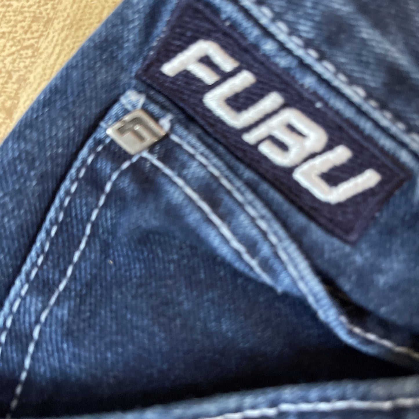 Vintage Fubu The Collection Jeans 12 Carpenter Wide Leg Y2K Hiphop Streetwear