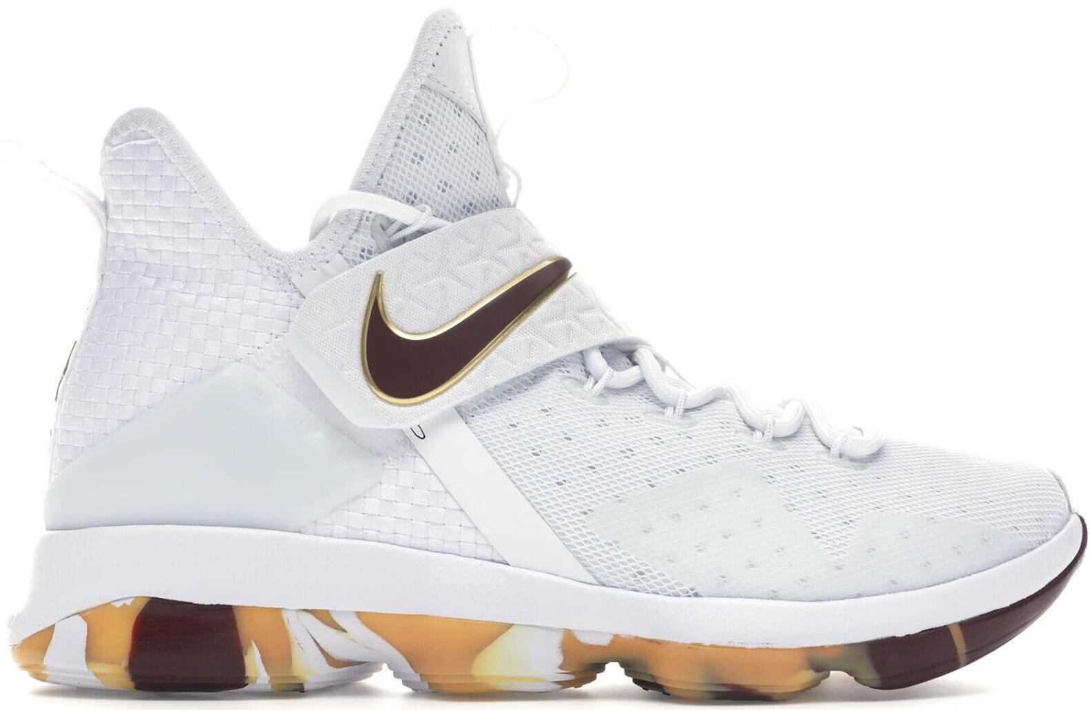 Size 12 - Nike LeBron 14 White Wine