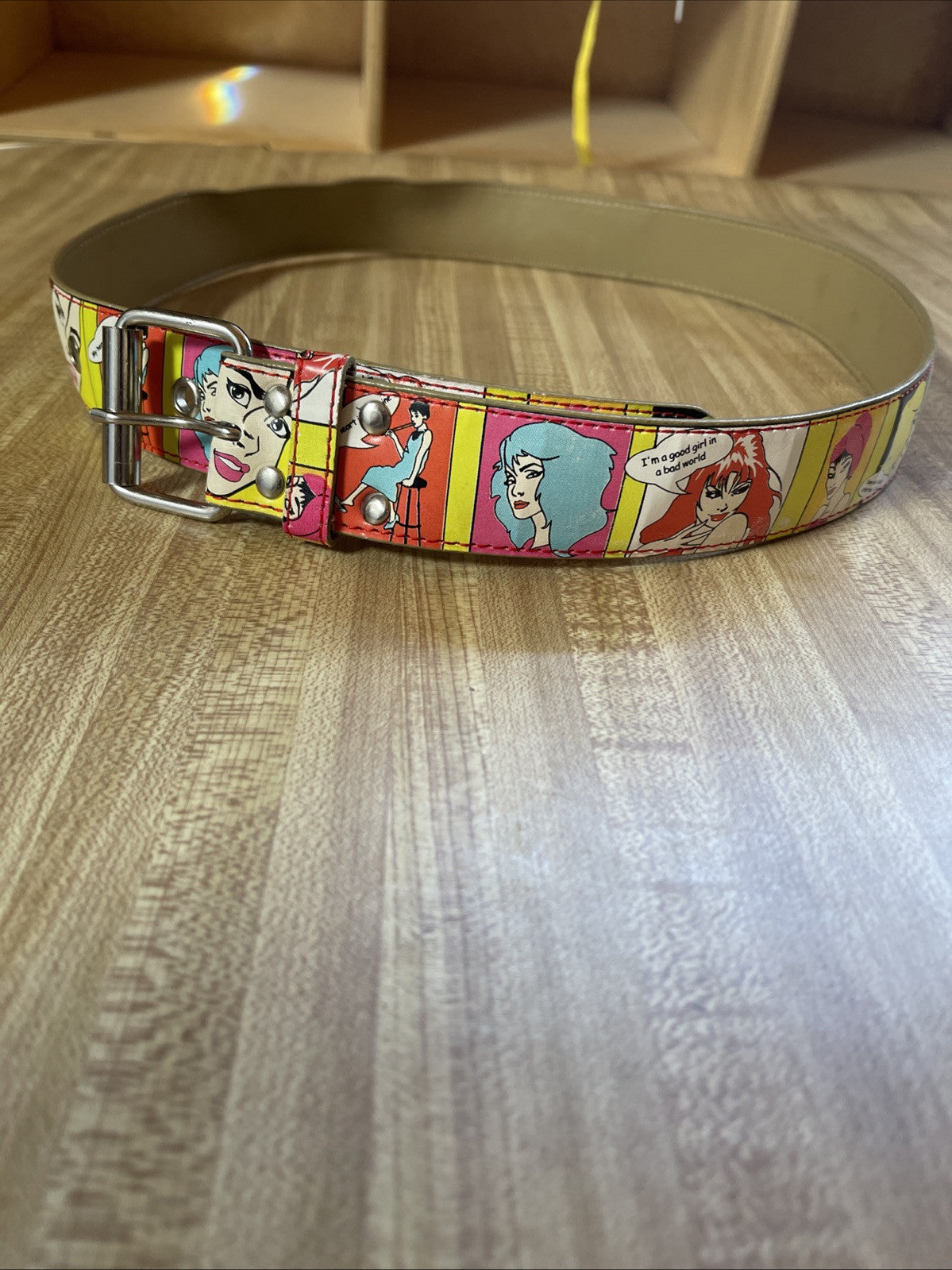 Comic Book Style Belt Size 20