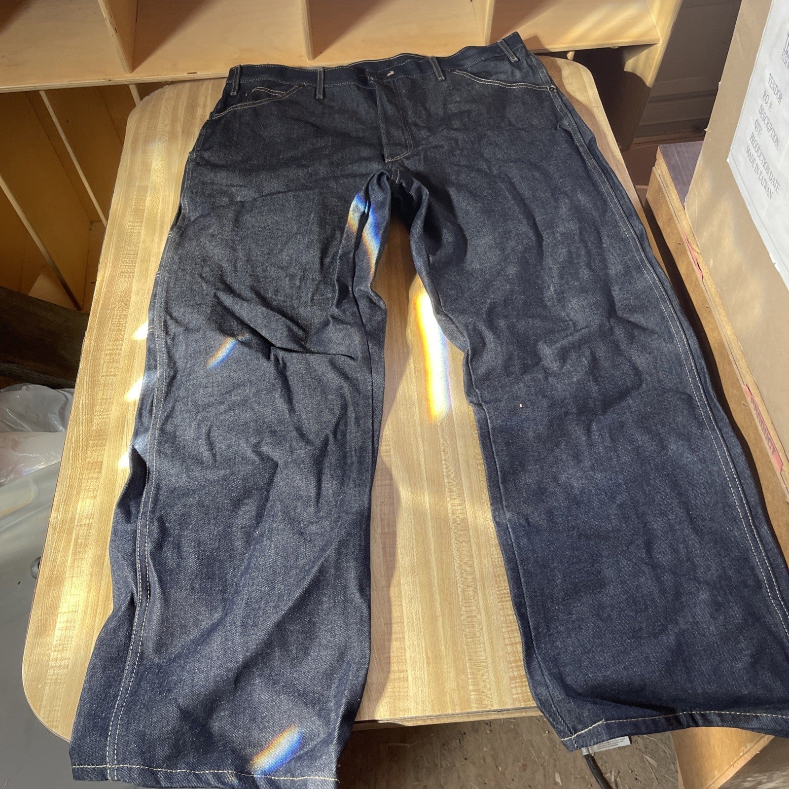 Dickies Jeans 38x30 NWT Deadstock Wide Leg Baggy Carpenter