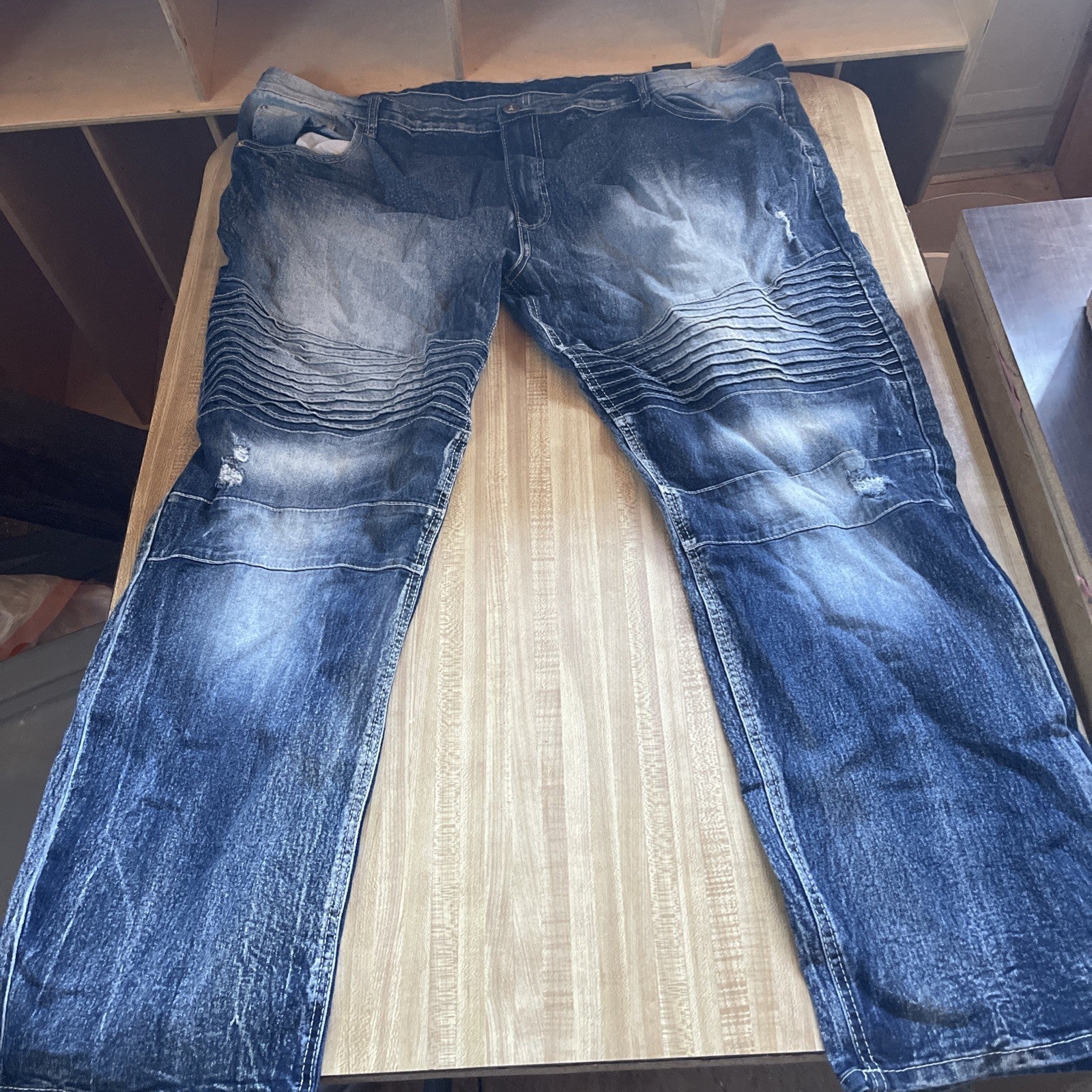 Southpole Jeans Baggy Wide Leg Y2K 48x30 Hiphop Streetwear 