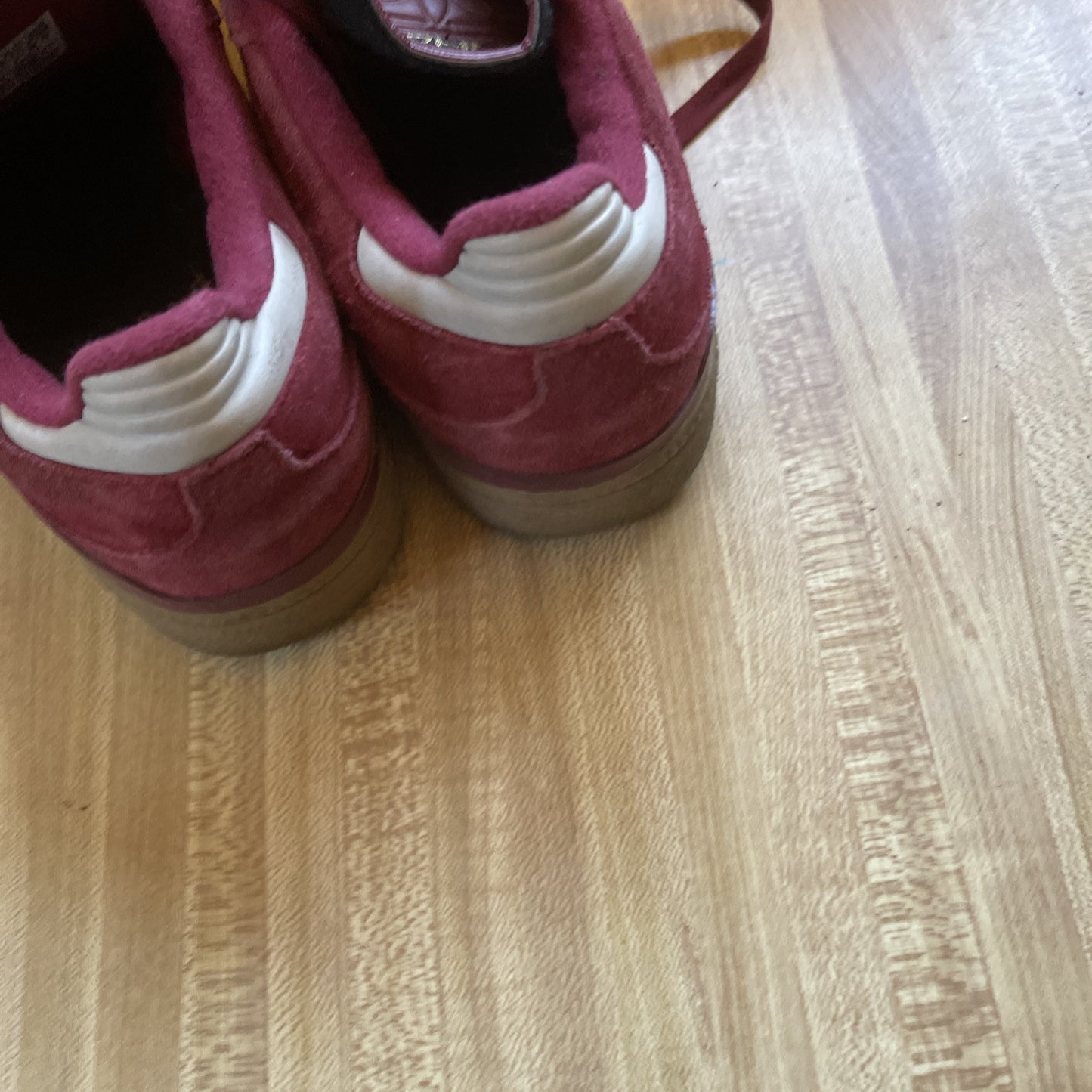Adidas Busenitz Collegiate Burgundy Gum Size 8