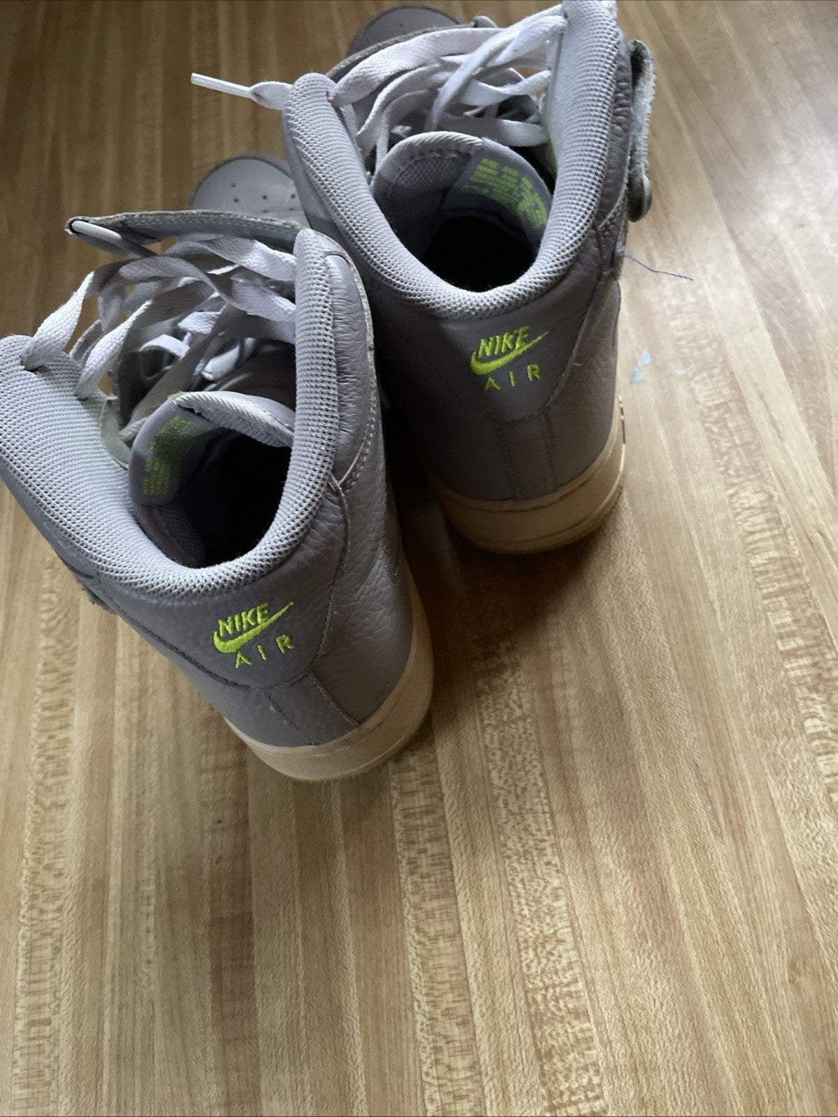Nike Air Force 1 Mid 07 Wolf Grey Volt 11