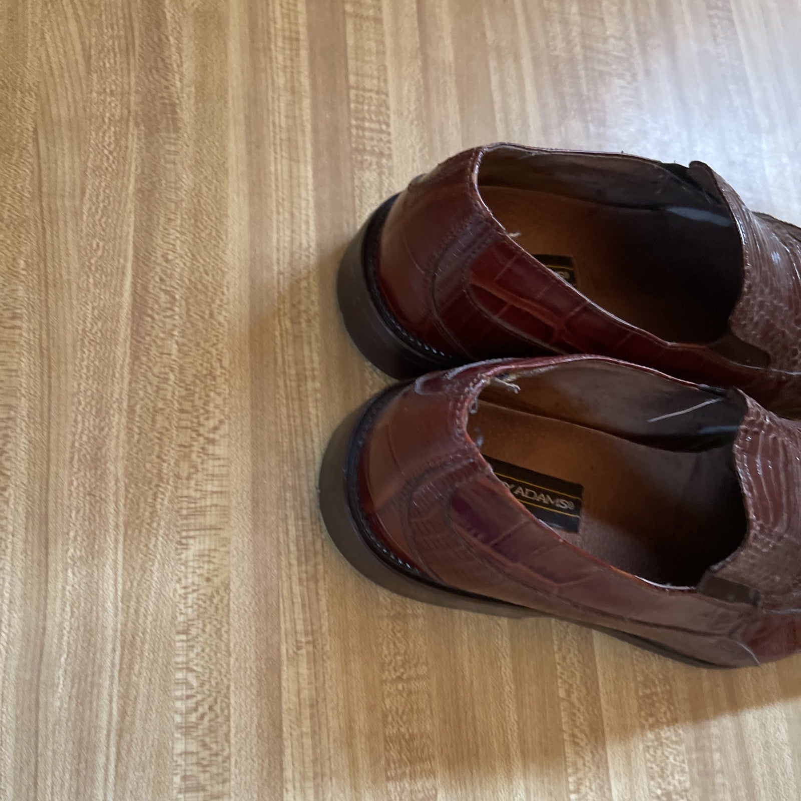 stacy adams genuine snake shoes 11.5