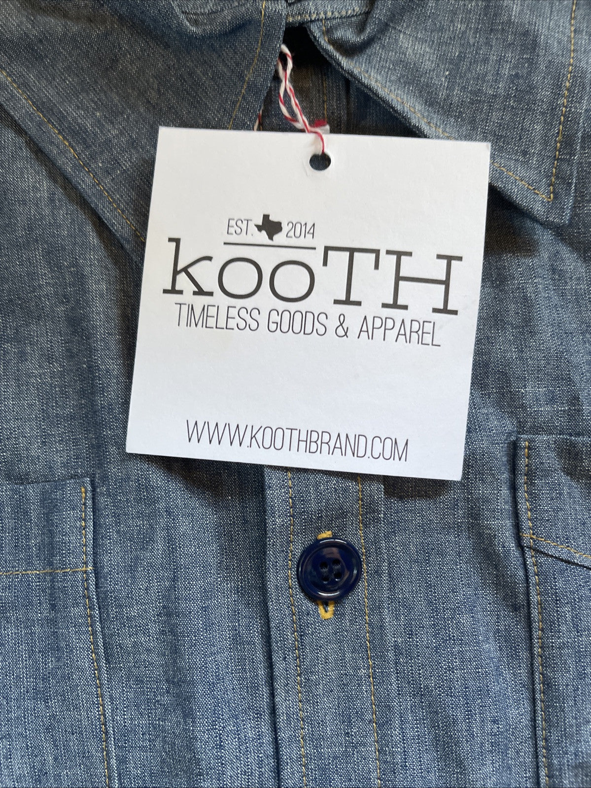 Kooth Brand Work Shirt XL NWT
