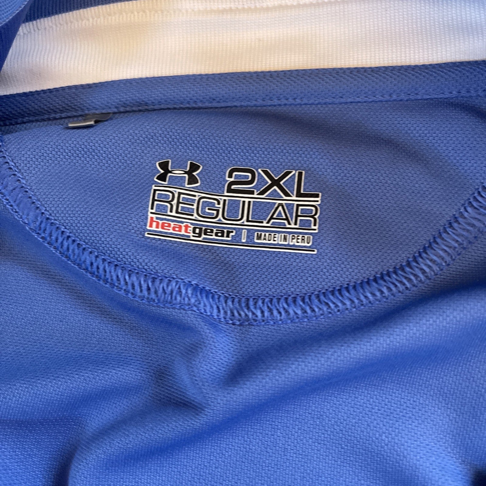 under armour heat gear polo 2xl