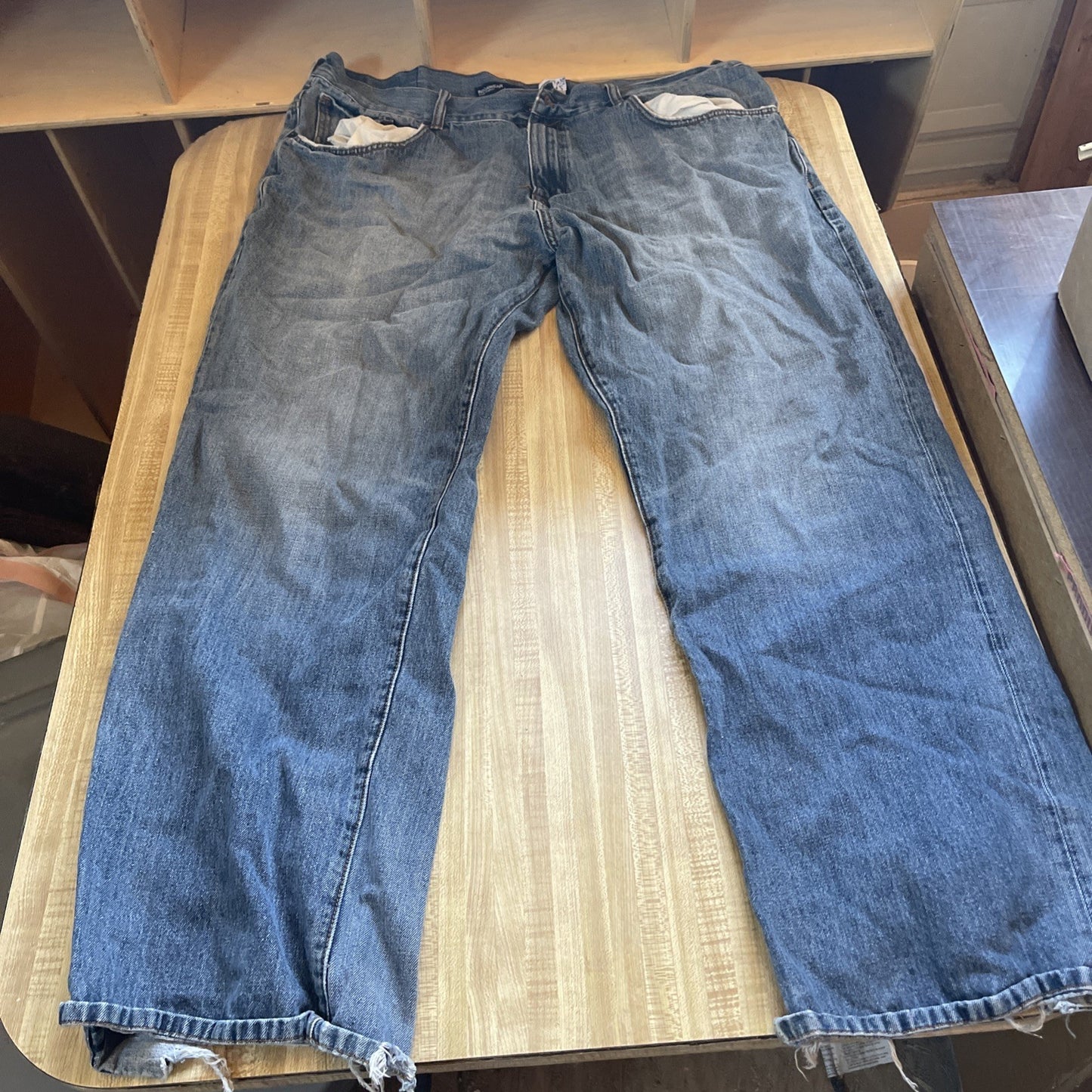 Rocawear Jeans 42x30 Baggy Wide Leg Y2K Hiphop Streetwear 