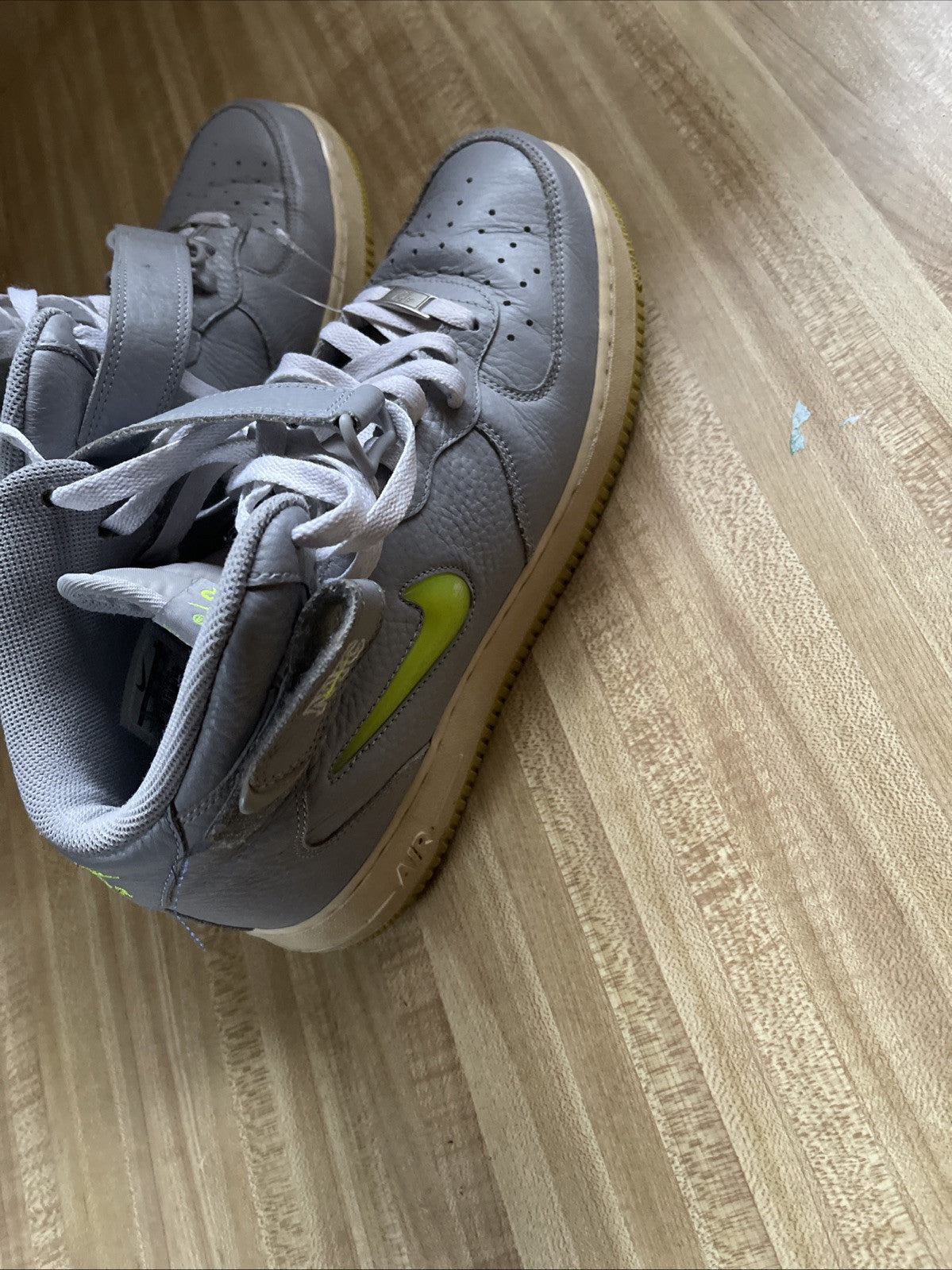 Nike Air Force 1 Mid 07 Wolf Grey Volt 11