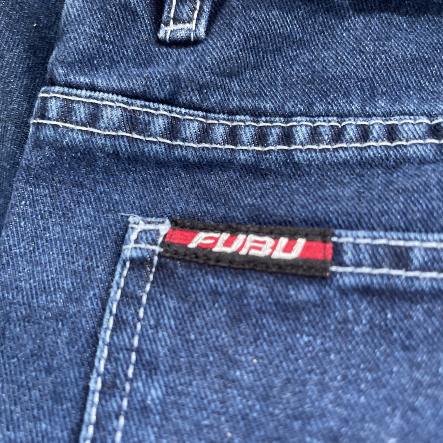 Vintage Fubu The Collection Jeans 12 Carpenter Wide Leg Y2K Hiphop Streetwear