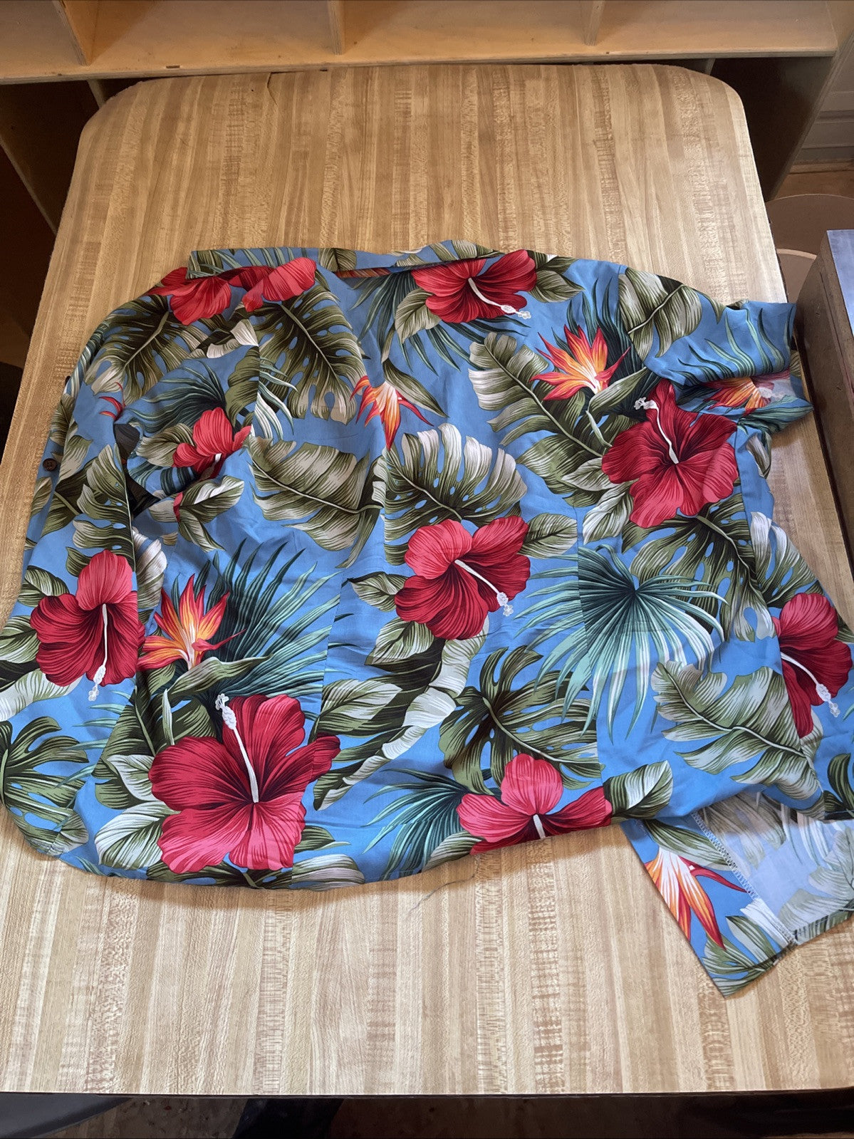 Vintage Made In USA Hawaiian Shirt Large